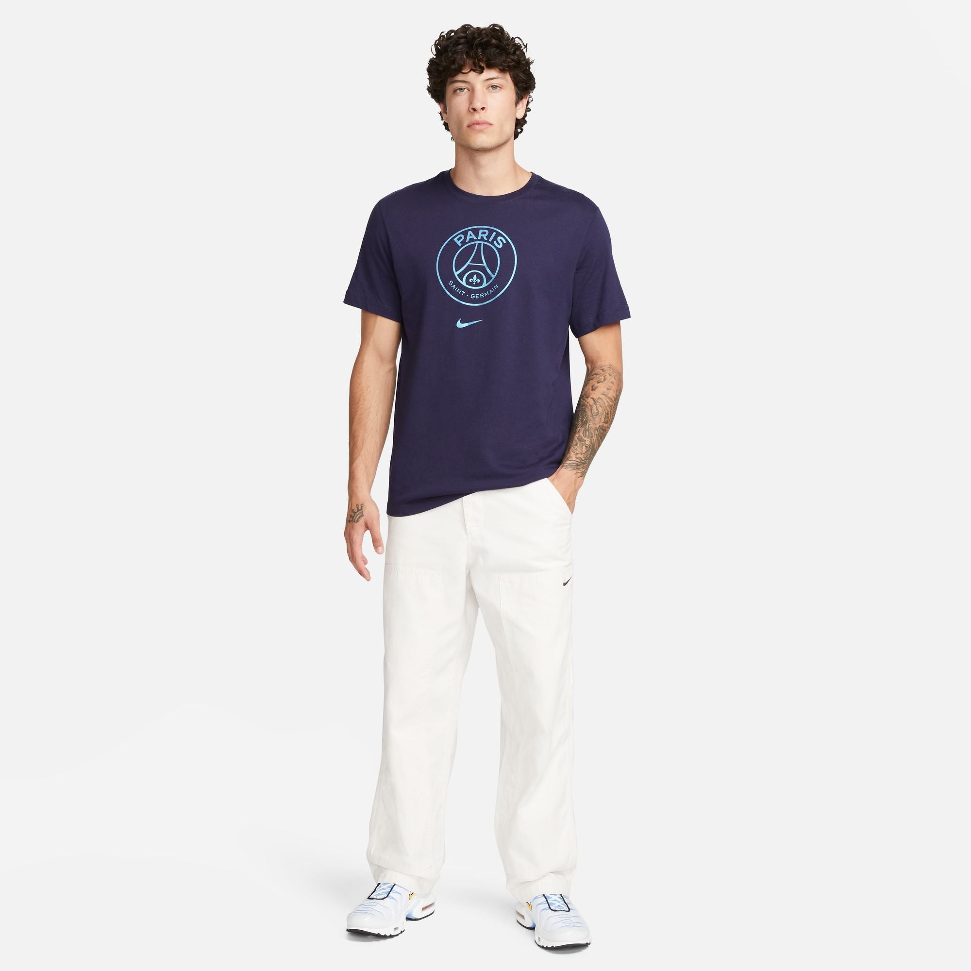 Nike Paris Saint-Germain Crest Men's Soccer T-Shirt