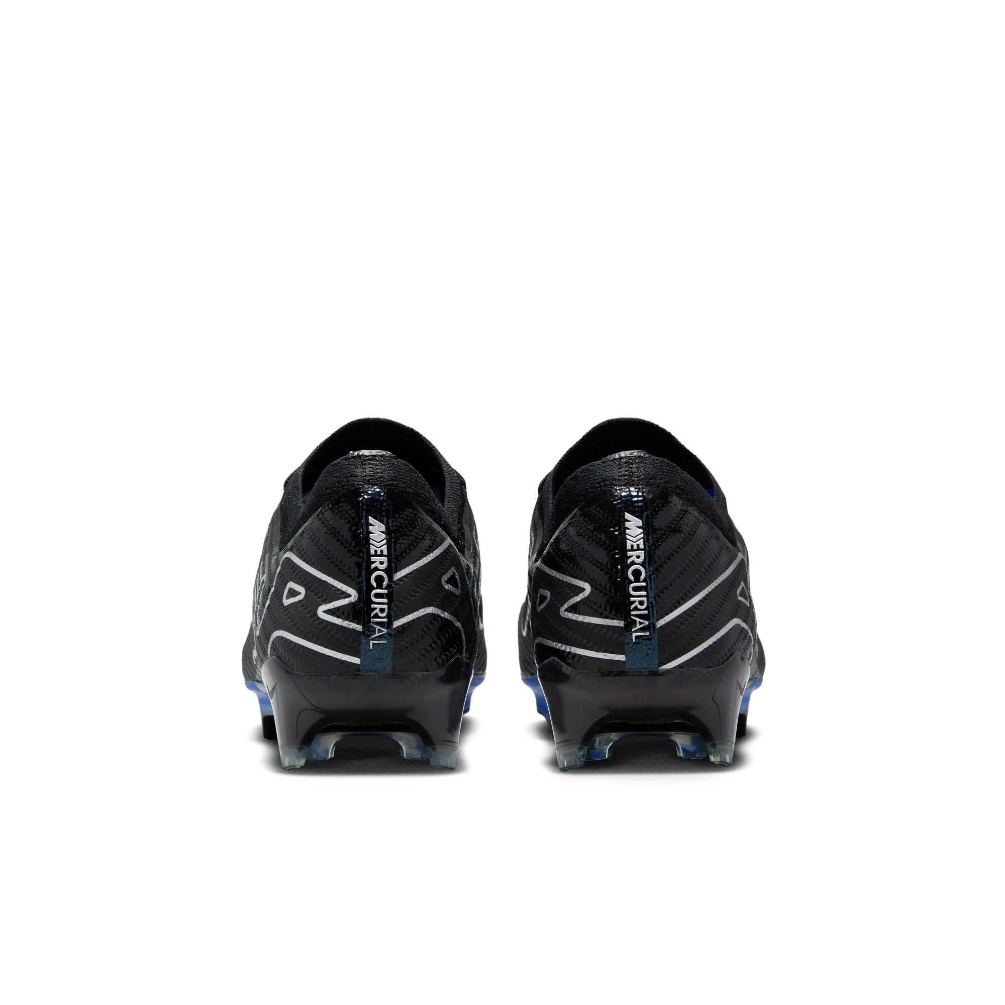 Nike Mercurial Vapor 15 Elite Firm Ground Soccer Cleats Black/Blue - DJ4978-040-NIKE by Nike | Available at Niky's Sports