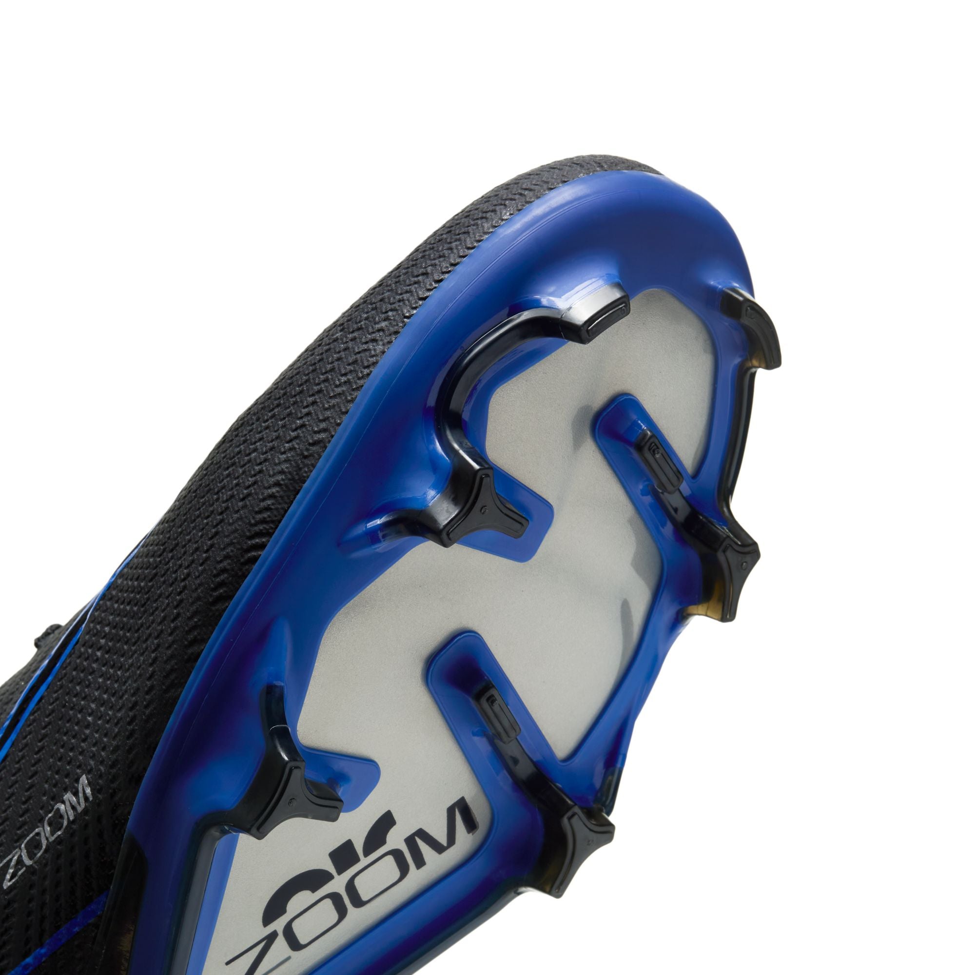 Nike Mercurial Vapor 15 Elite Firm Ground Soccer Cleats Black/Blue - DJ4978-040-NIKE by Nike | Available at Niky's Sports
