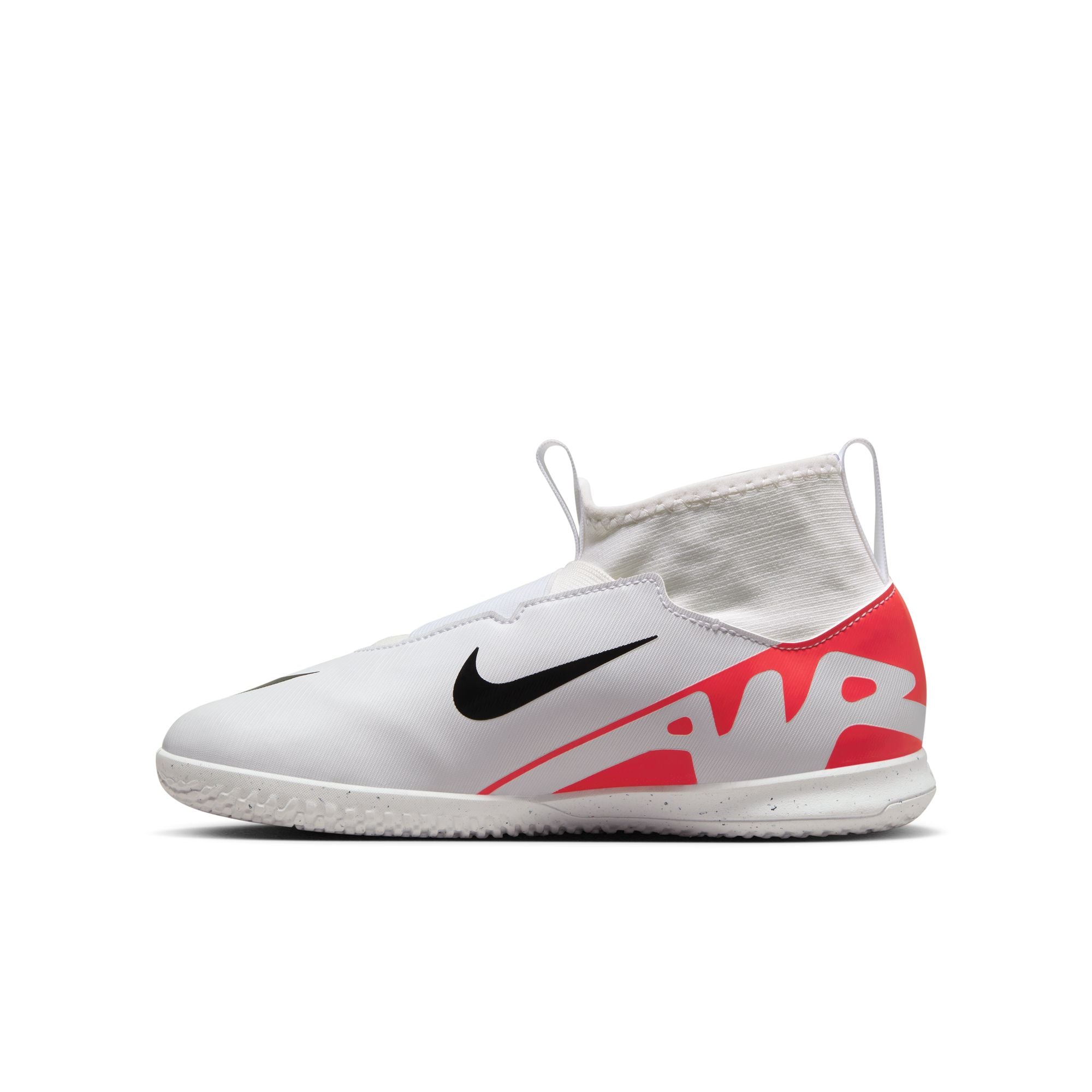 Nike Jr. Mercurial Superfly 9 Academy Little/Big Kids' Indoor/Court High-Top Soccer Shoes - DJ5615-600-NIKE by Nike | Available at Niky's Sports