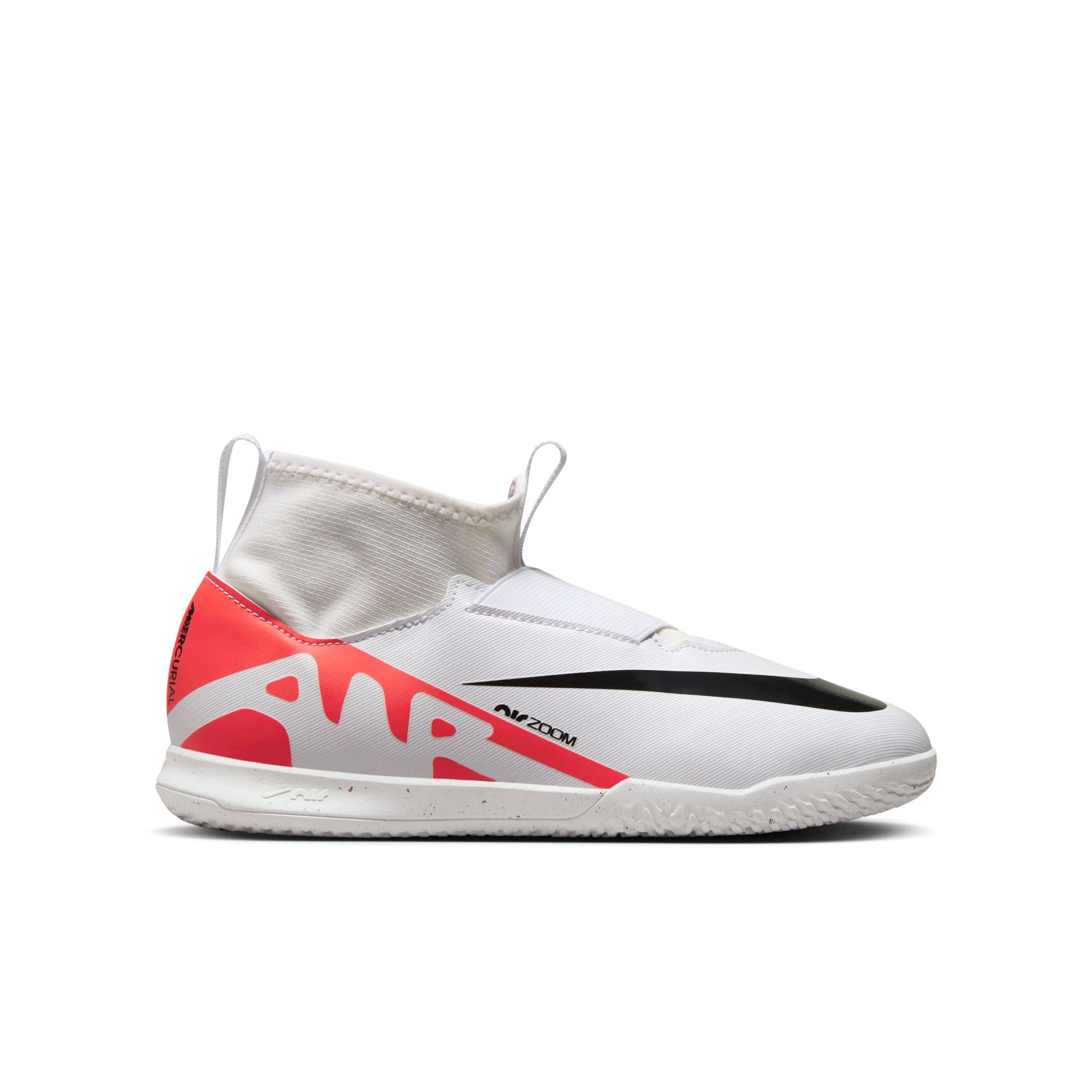 Nike Jr. Mercurial Superfly 9 Academy Little/Big Kids' Indoor/Court High-Top Soccer Shoes - DJ5615-600-NIKE by Nike | Available at Niky's Sports