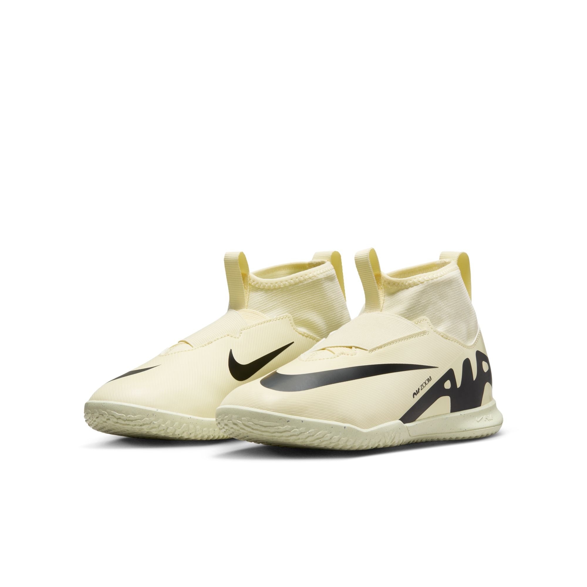 Nike Jr. Mercurial Superfly 9 Academy Little/Big Kids' Indoor/Court High-Top Soccer Shoes - DJ5615-700-NIKE by Nike | Available at Niky's Sports