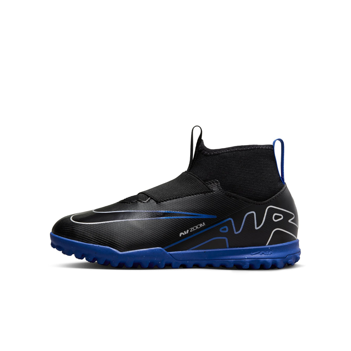 Nike Jr. Mercurial Superfly 9 Academy Little/Big Kids&#39; Turf High-Top Soccer Shoes - DJ5616-040-NIKE by Nike | Available at Niky&#39;s Sports