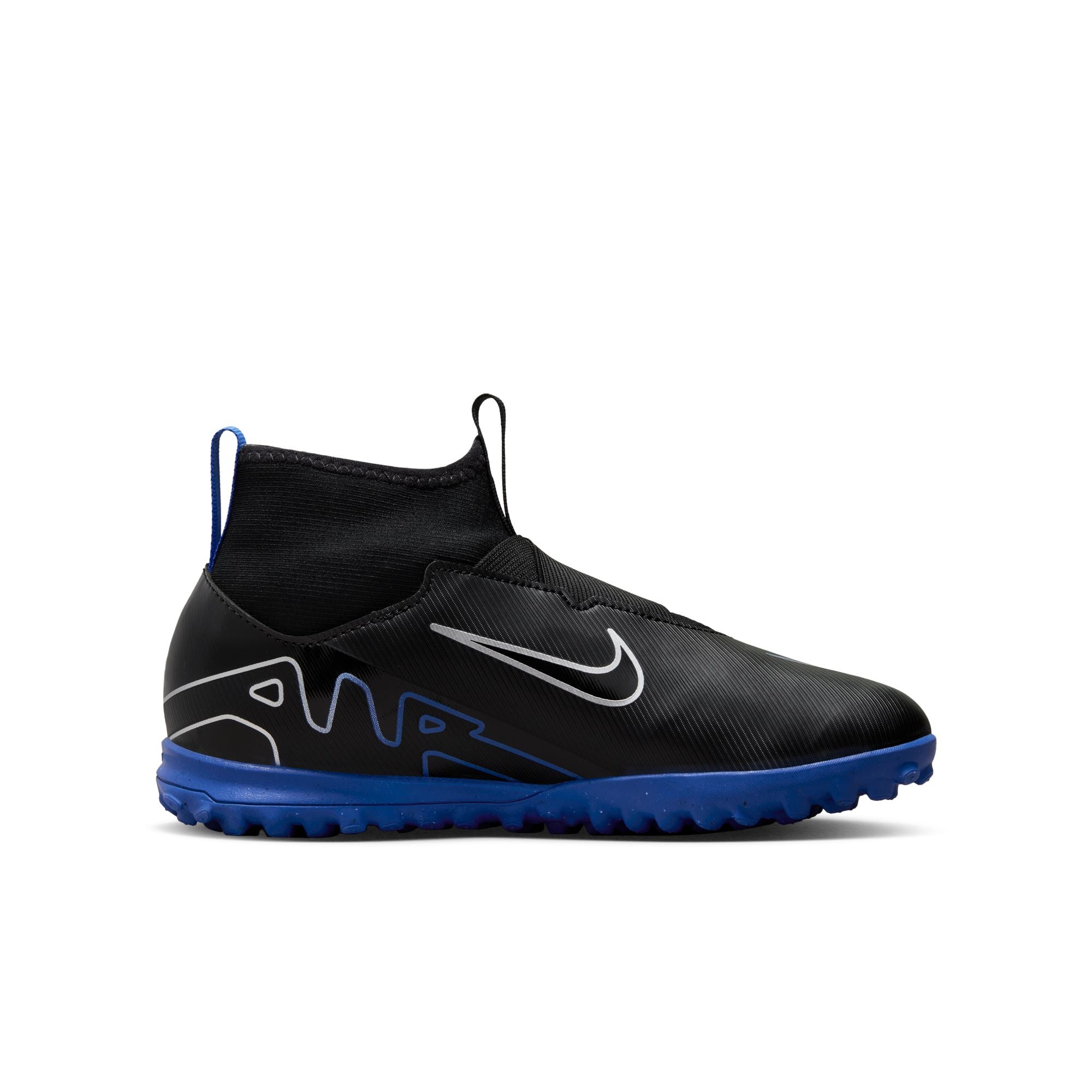 Nike Jr. Mercurial Superfly 9 Academy Little/Big Kids' Turf High-Top Soccer Shoes - DJ5616-040-NIKE by Nike | Available at Niky's Sports