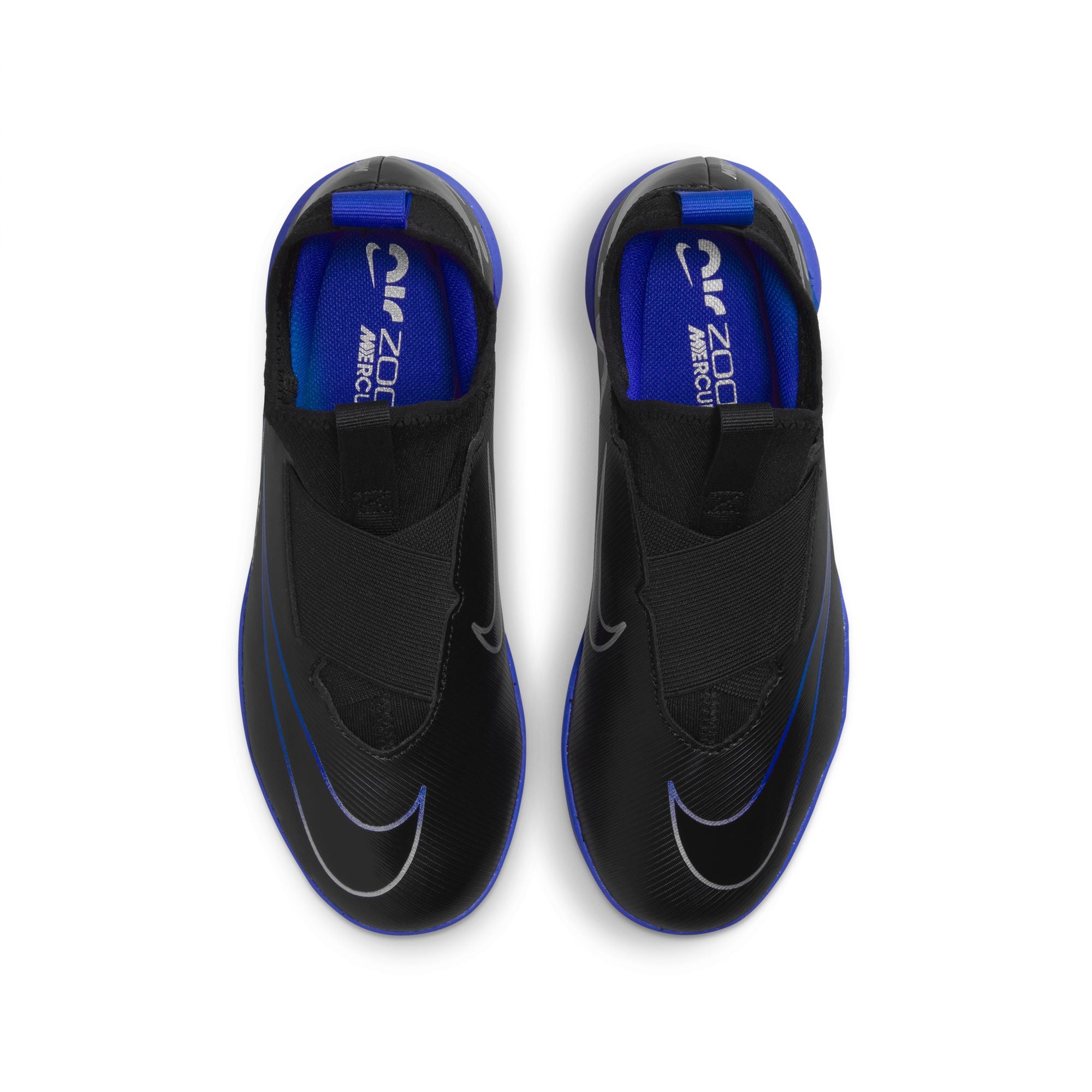 Nike Jr. Mercurial Vapor 15 Academy Little/Big Kids' Indoor/Court Low-Top Soccer Shoes - DJ5619-040-NIKE by Nike | Available at Niky's Sports