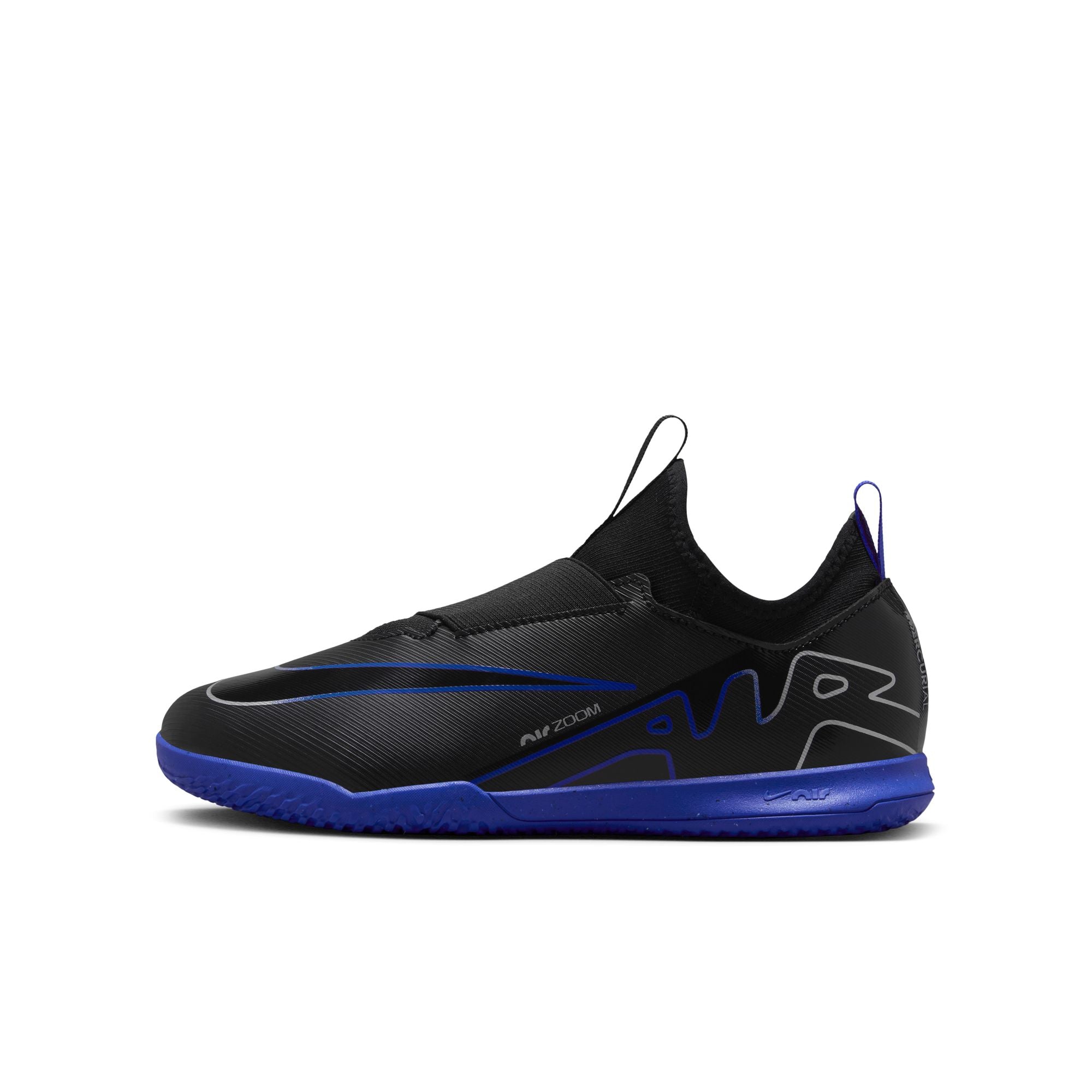 Nike Jr. Mercurial Vapor 15 Academy Little/Big Kids' Indoor/Court Low-Top Soccer Shoes - DJ5619-040-NIKE by Nike | Available at Niky's Sports