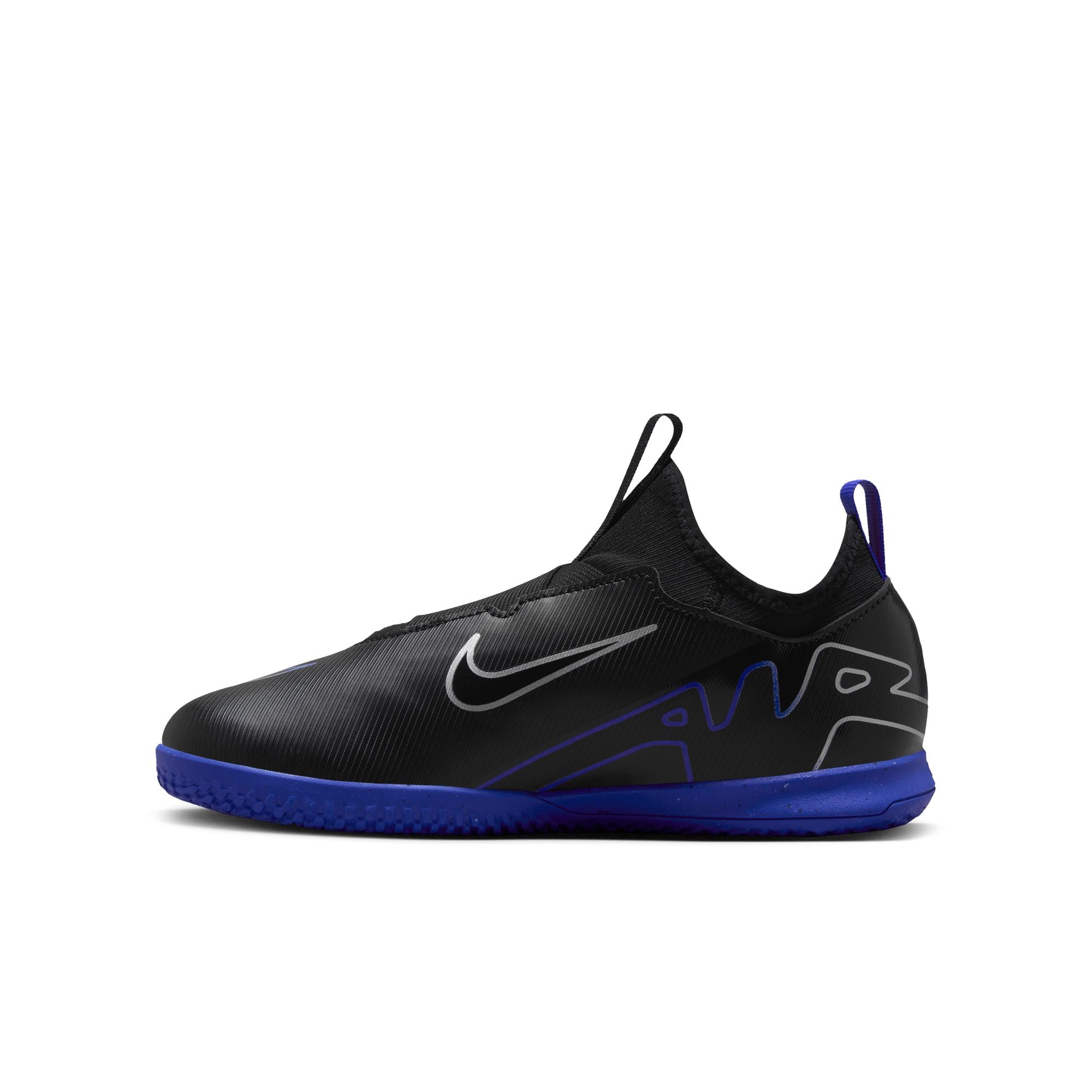 Nike Jr. Mercurial Vapor 15 Academy Little/Big Kids' Indoor/Court Low-Top Soccer Shoes - DJ5619-040-NIKE by Nike | Available at Niky's Sports