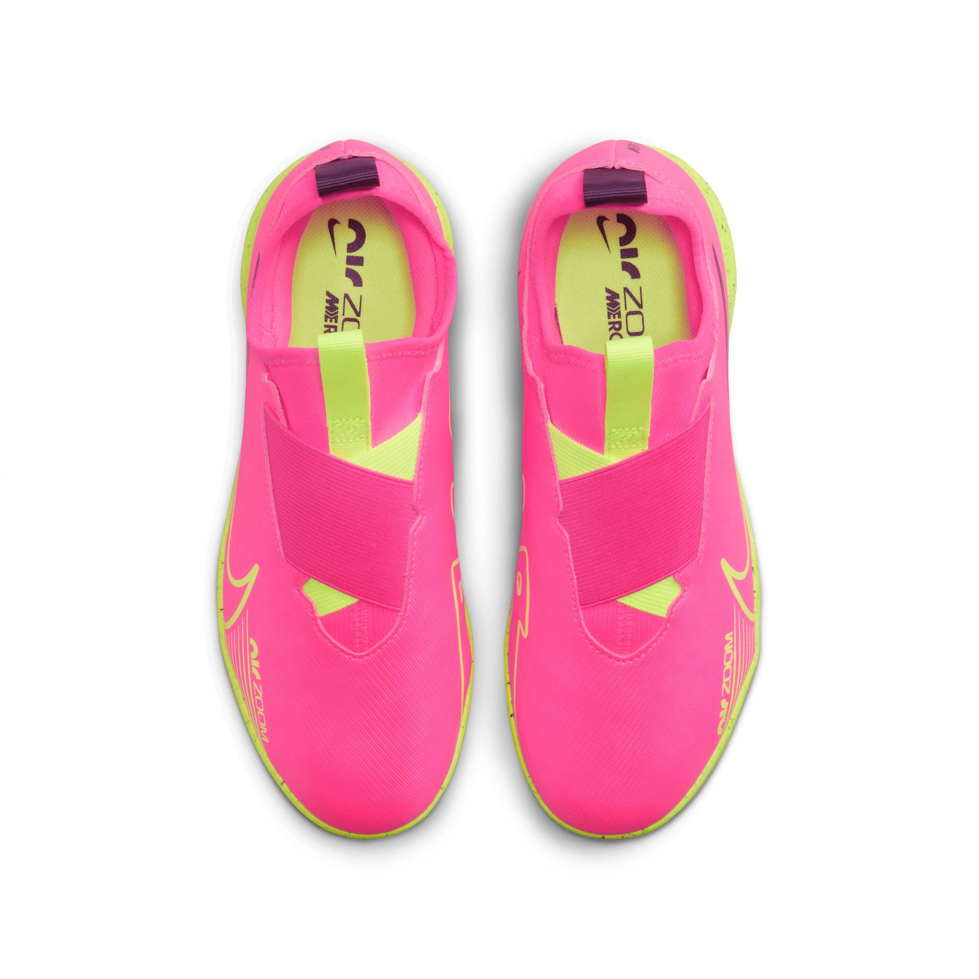Nike Jr. Zoom Mercurial Vapor 15 Academy IC Little/Big Kids' Indoor/Court Soccer Shoes - DJ5619-605-NIKE by Nike | Available at Niky's Sports