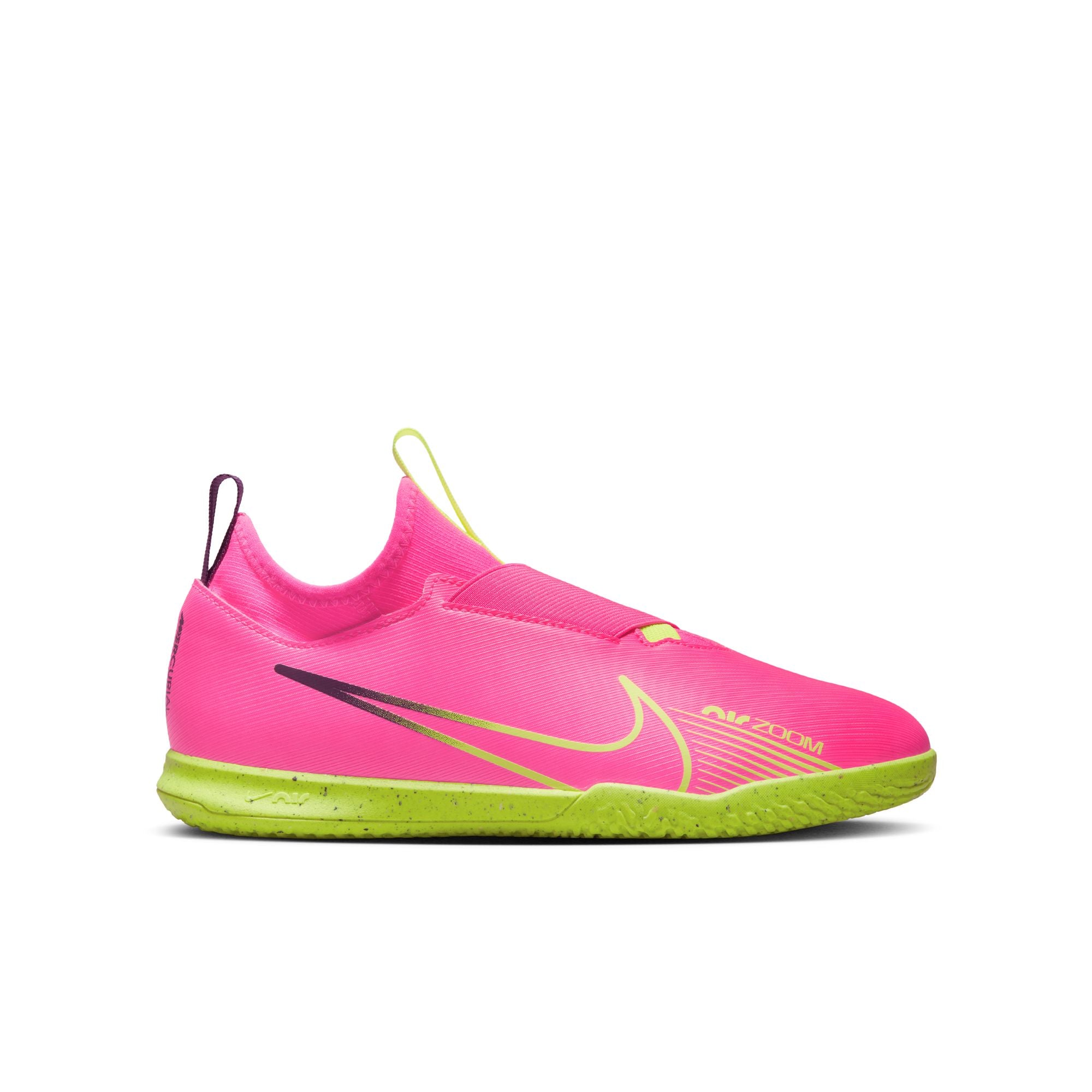 Nike Jr. Zoom Mercurial Vapor 15 Academy IC Little/Big Kids' Indoor/Court Soccer Shoes - DJ5619-605-NIKE by Nike | Available at Niky's Sports