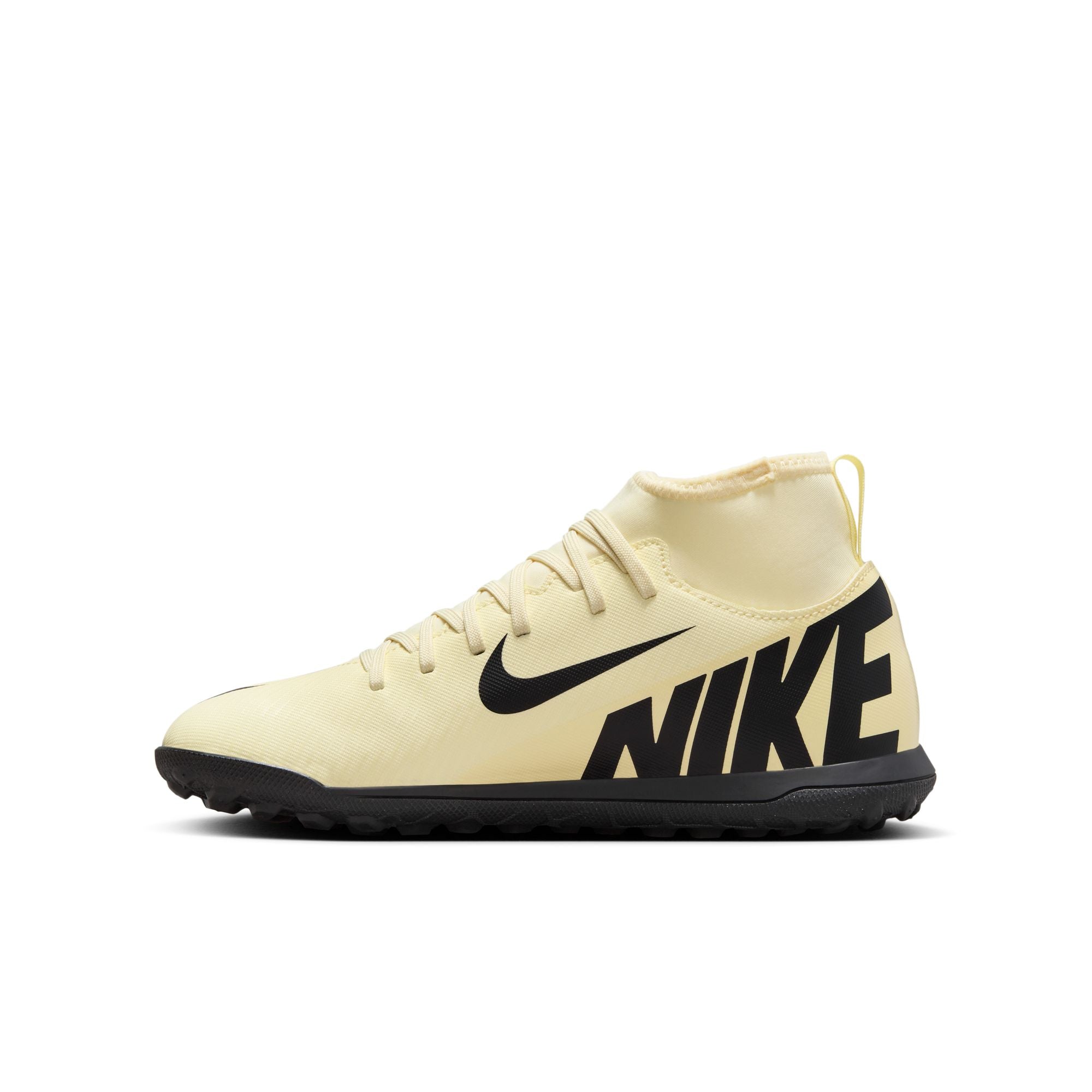 Nike Jr. Mercurial Superfly 9 Club Little/Big Kids’ Turf High-Top Soccer Shoes