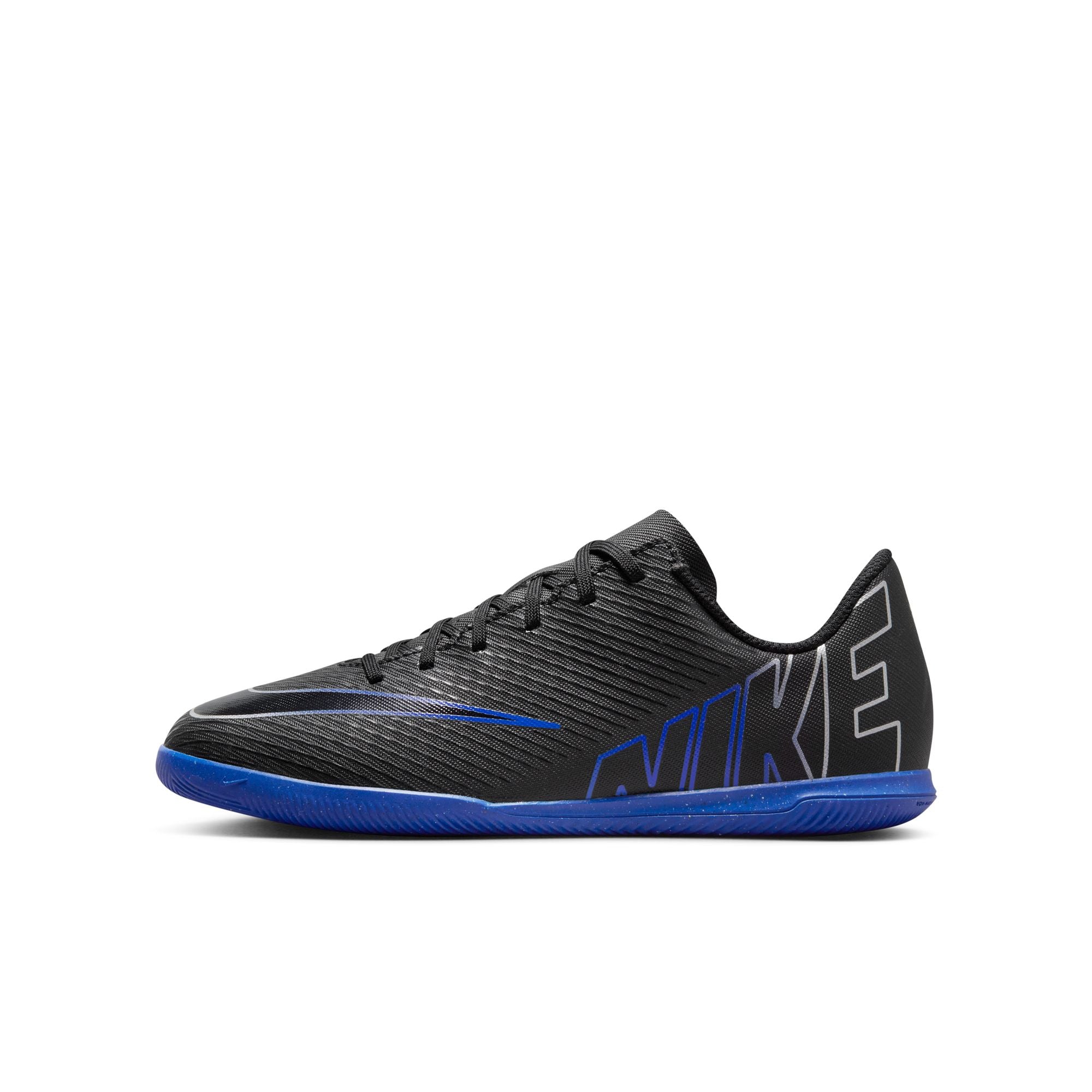 Nike Jr. Mercurial Vapor 15 Club Little/Big Kids' Indoor/Court Low-Top Soccer Shoes - DJ5955-040-NIKE by Nike | Available at Niky's Sports