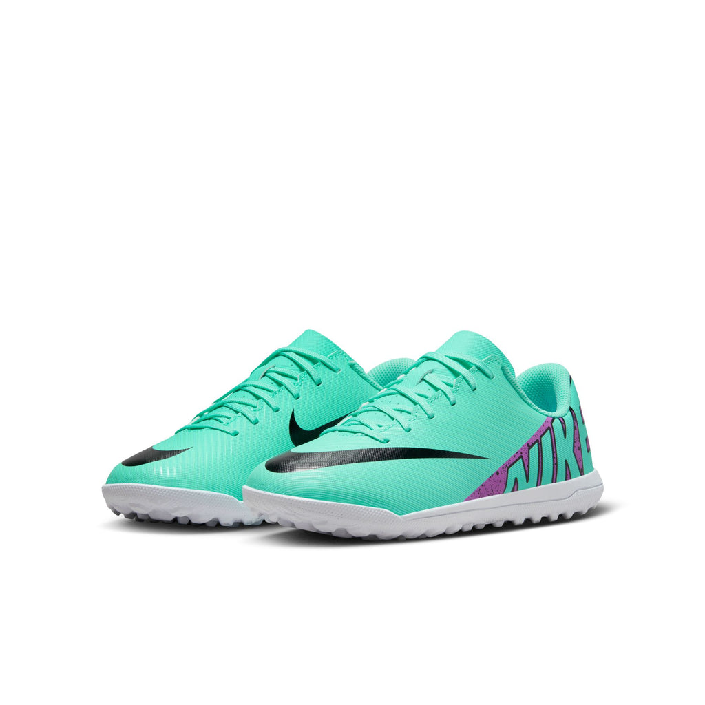 Nike Jr. Mercurial Vapor 15 Club Little/Big Kids' Turf Soccer Shoes - DJ5956-300-NIKE by Nike | Available at Niky's Sports