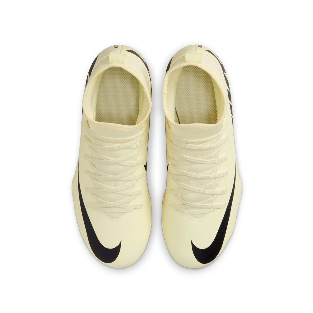 Nike Jr. Mercurial Superfly 9 Club Little/Big Kids' Multi-Ground High-Top Soccer Cleats - DJ5959-700-NIKE by Nike | Available at Niky's Sports