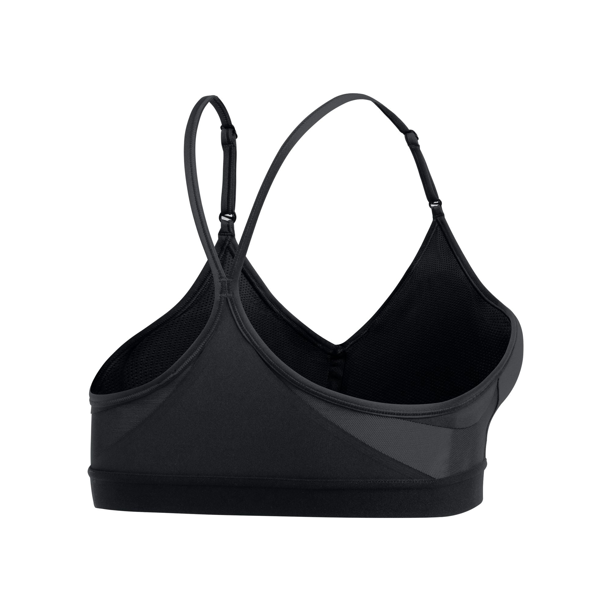 Nike Indy Women's V-Neck Sports Bra - DJ8523-010-NIKE by Nike | Available at Niky's Sports