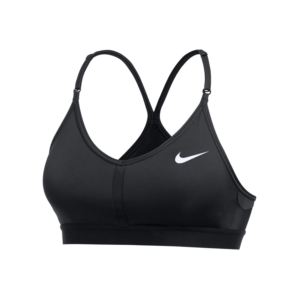 Nike Indy Women&#39;s V-Neck Sports Bra - DJ8523-010-NIKE by Nike | Available at Niky&#39;s Sports