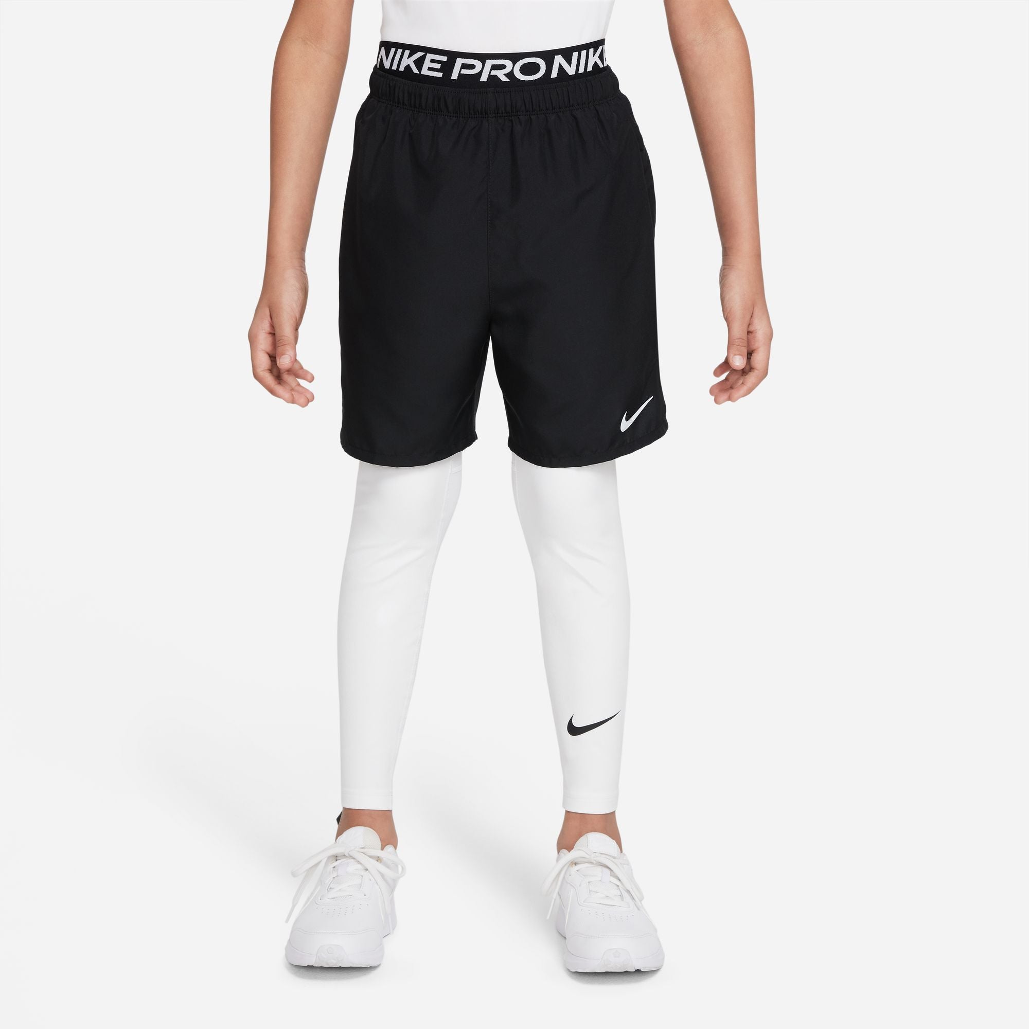 Nike Pro Dri-FIT Big Kids' (Boys') Tights - DM8530-100-NIKE by Nike | Available at Niky's Sports