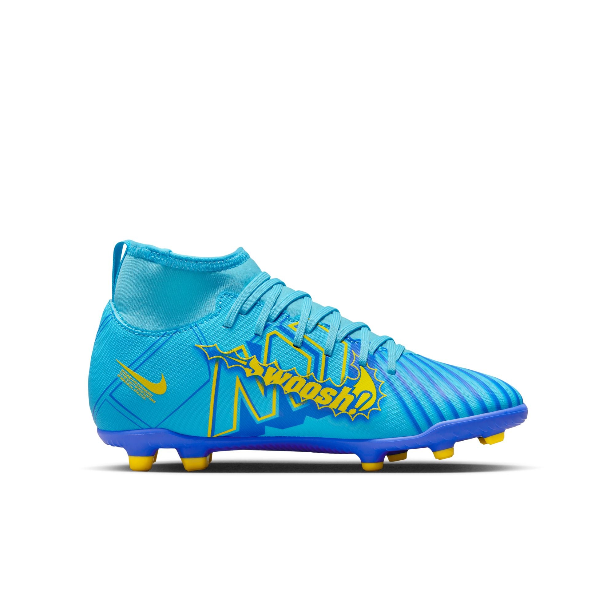 Nike Kylian Mbappe Jr. Mercurial Superfly 9 Club KM FG/MG Little/Big Kids' Multi-Ground Soccer Cleats - DO9789-400-NIKE by Nike | Available at Niky's Sports