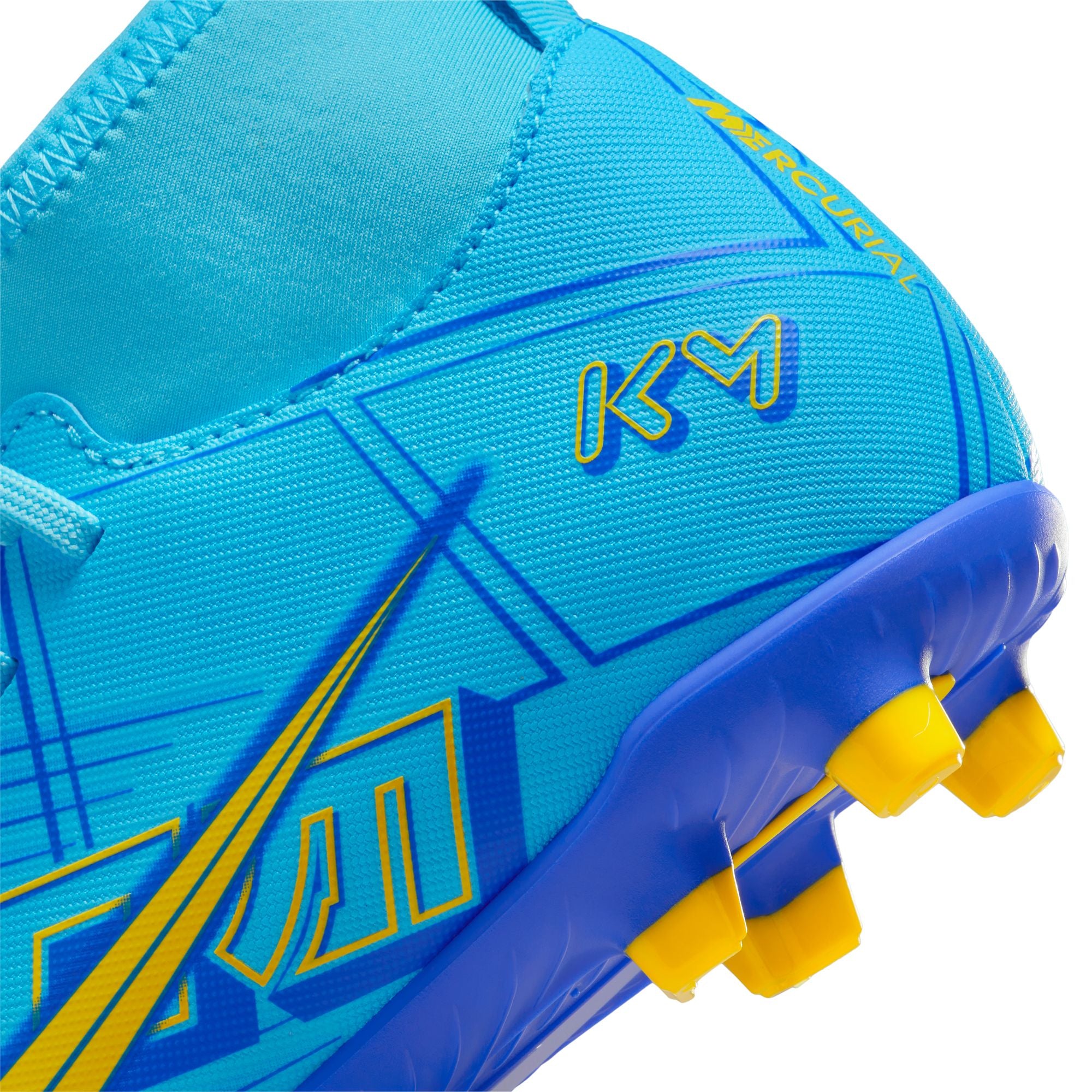 Nike Kylian Mbappe Jr. Mercurial Superfly 9 Club KM FG/MG Little/Big Kids' Multi-Ground Soccer Cleats - DO9789-400-NIKE by Nike | Available at Niky's Sports