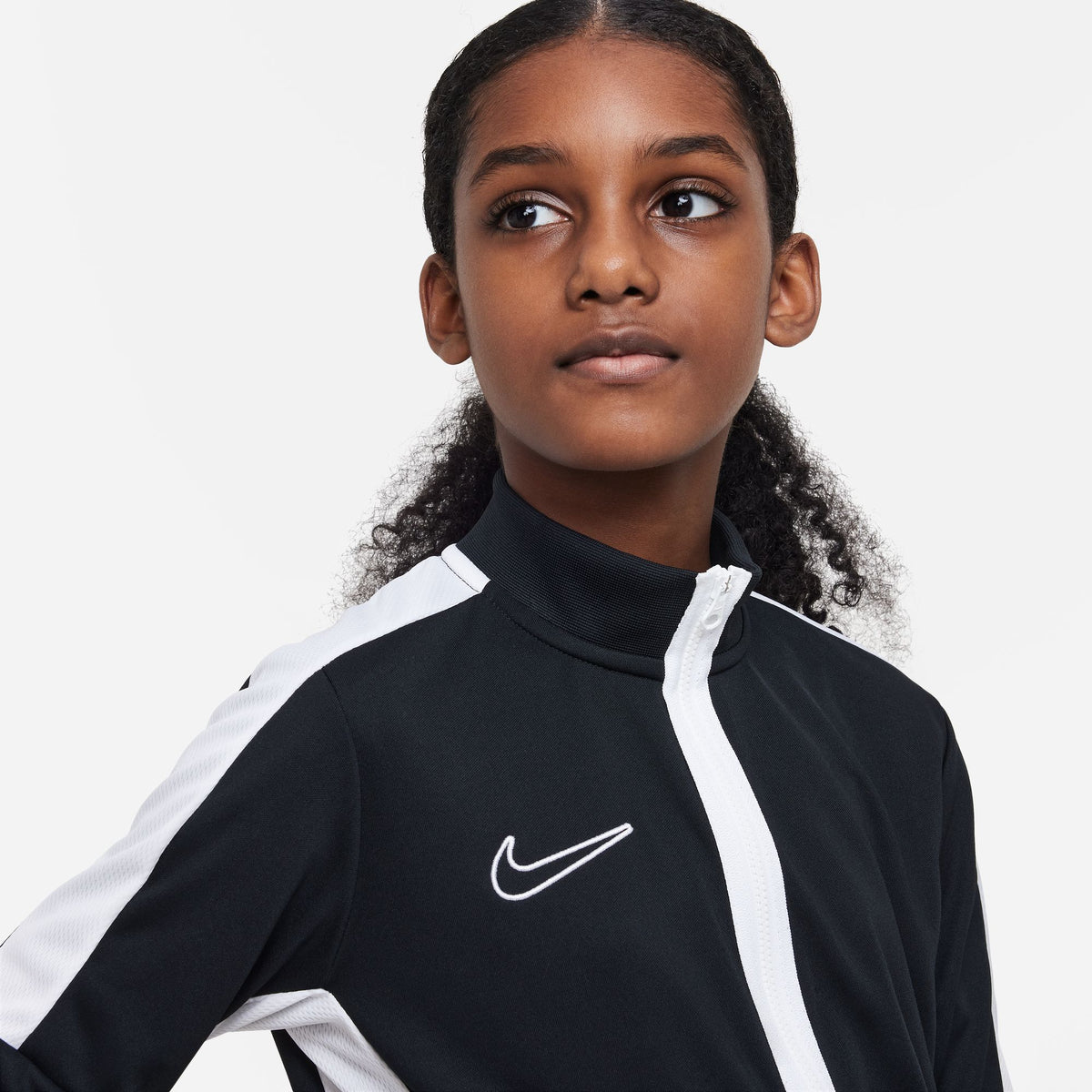 Nike Dri-FIT Academy Big Kids' Knit Soccer Track Jacket - DR1695-010-NIKE by Nike | Available at Niky's Sports