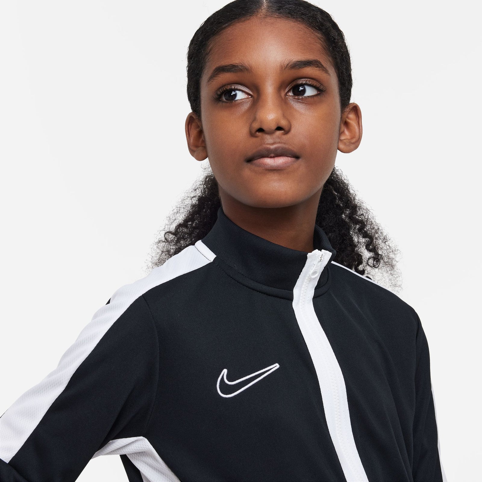 Nike Dri-FIT Academy Big Kids' Knit Soccer Track Jacket - DR1695-010-NIKE by Nike | Available at Niky's Sports