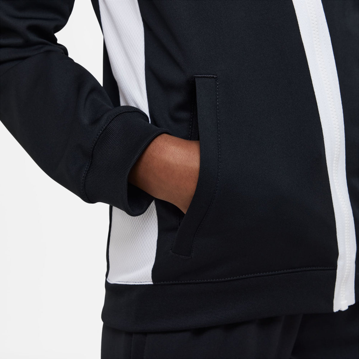 Nike Dri-FIT Academy Big Kids' Knit Soccer Track Jacket - DR1695-010-NIKE by Nike | Available at Niky's Sports