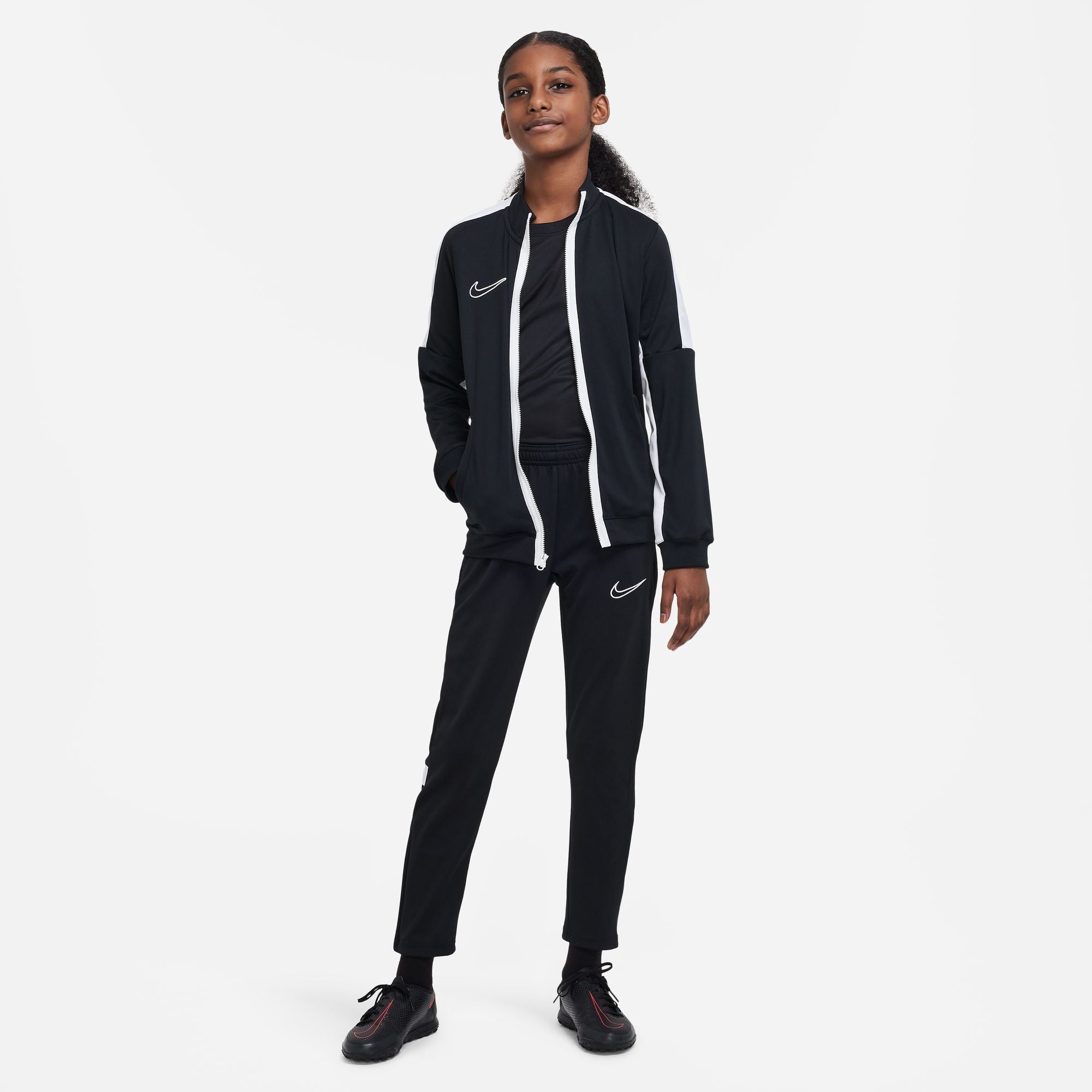 Nike Dri-FIT Academy Big Kids' Knit Soccer Track Jacket - DR1695-010-NIKE by Nike | Available at Niky's Sports
