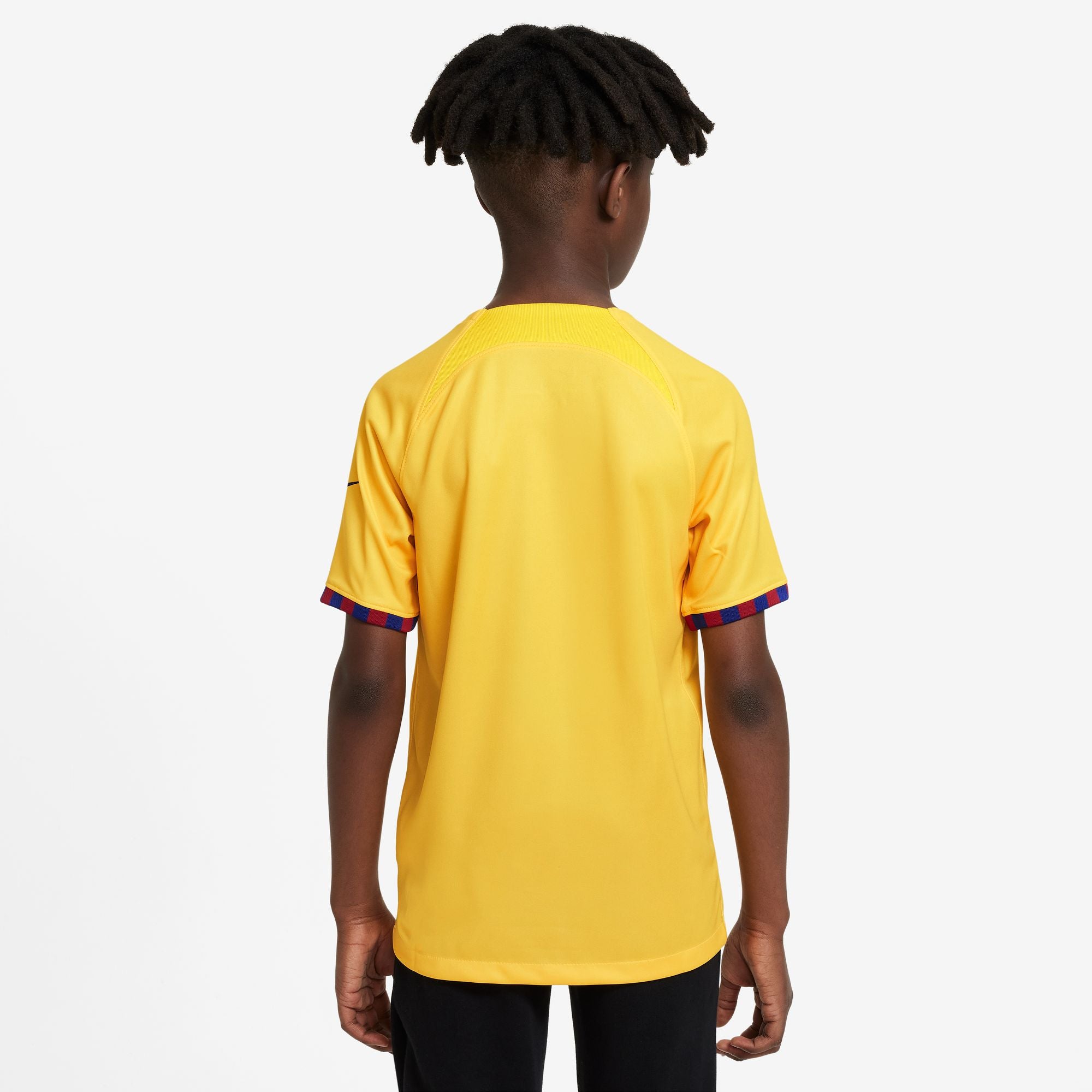 Nike FC Barcelona 2023/24 Stadium Fourth Big Kids' Dri-FIT Soccer Jersey