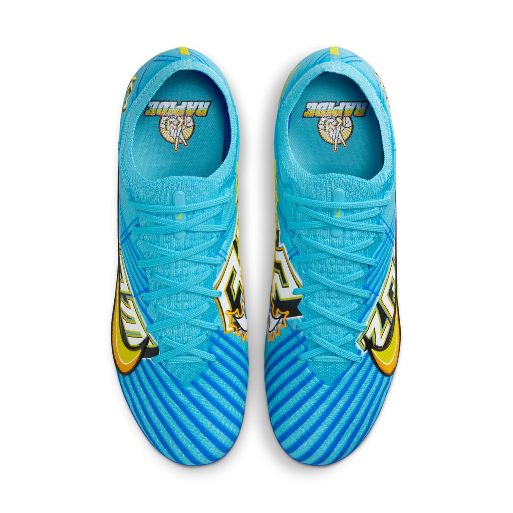 Nike Kylian Mbappe Zoom Mercurial Vapor 15 Elite KM FG Firm-Ground Soccer Cleats - DR9996-400-NIKE by Nike | Available at Niky's Sports