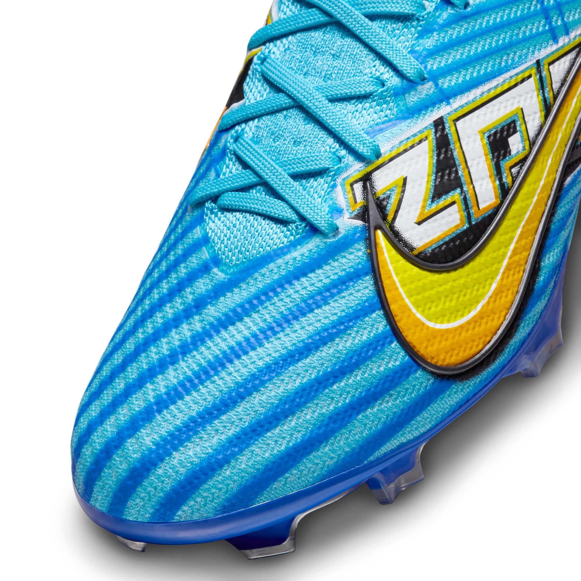 Nike Kylian Mbappe Zoom Mercurial Vapor 15 Elite KM FG Firm-Ground Soccer Cleats - DR9996-400-NIKE by Nike | Available at Niky's Sports