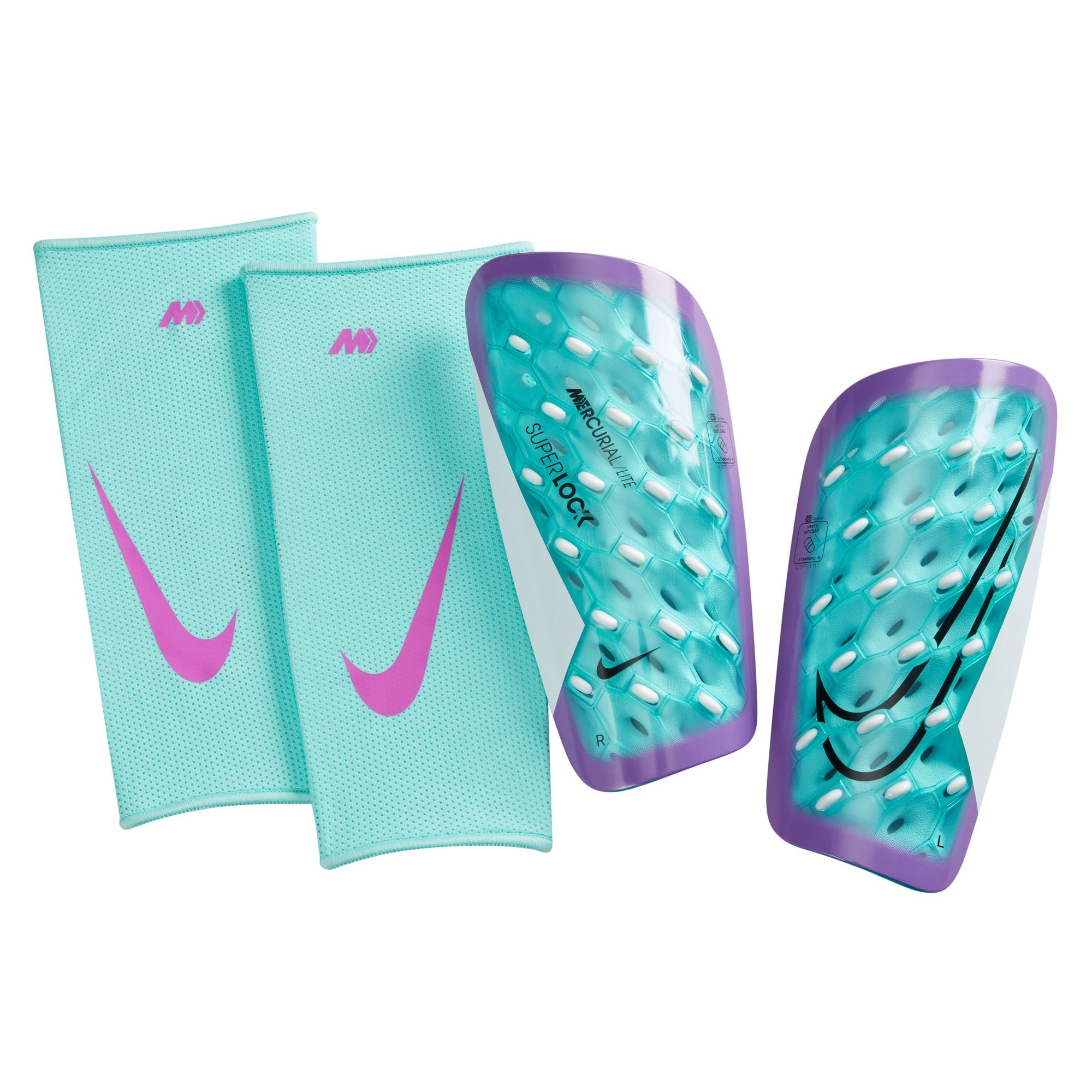 Soccer Shin Guards Shin Pads Nike Mercurial Lite Niky s Sports
