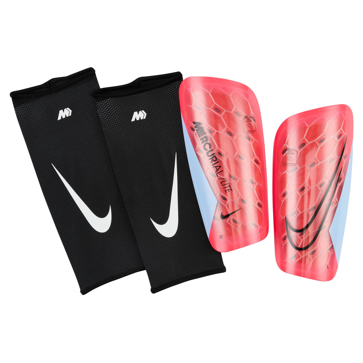 Nike Mercurial Lite Soccer Shin Guards - DV1771-636-NIKE by Nike | Available at Niky&#39;s Sports