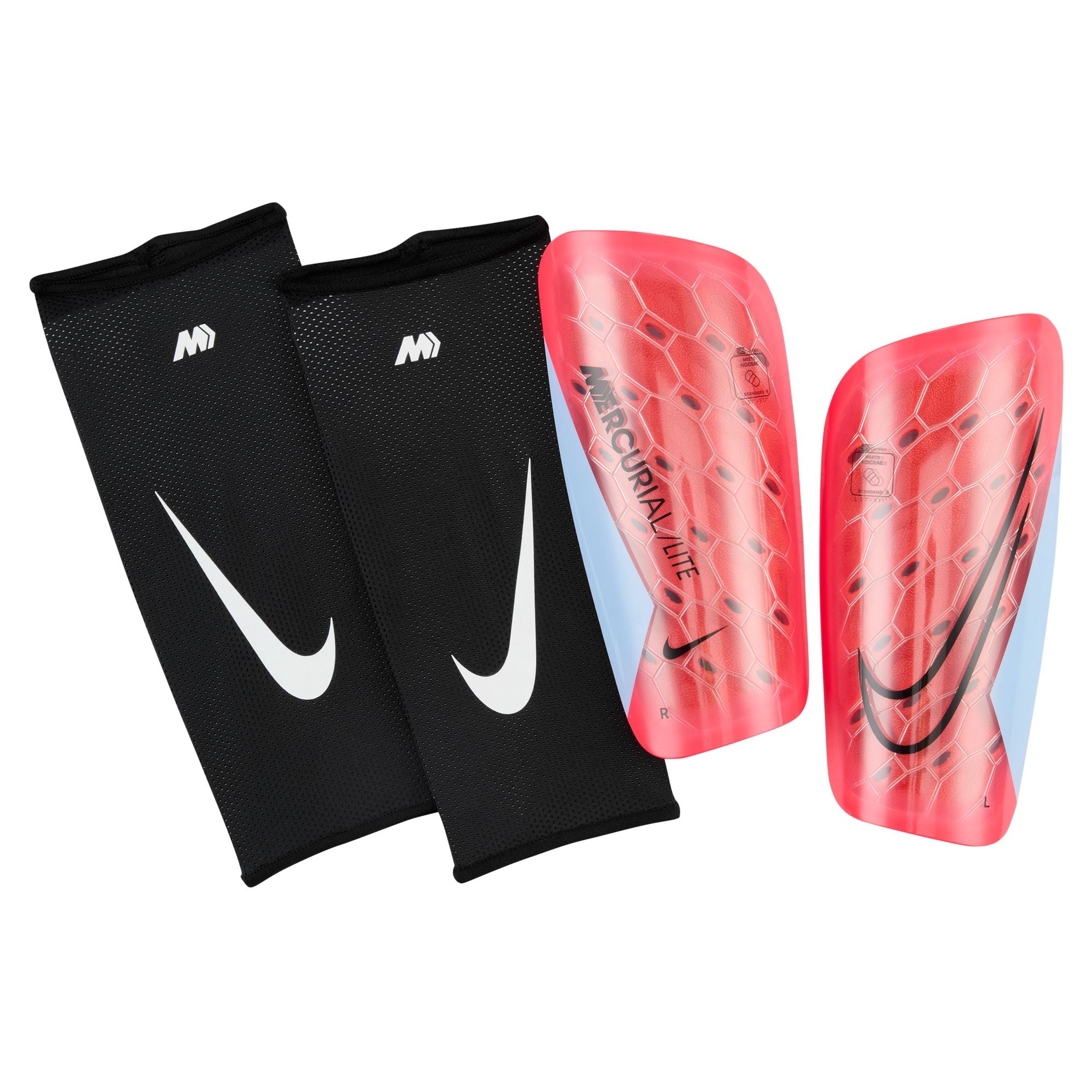 Nike Mercurial Lite Soccer Shin Guards - DV1771-636-NIKE by Nike | Available at Niky's Sports