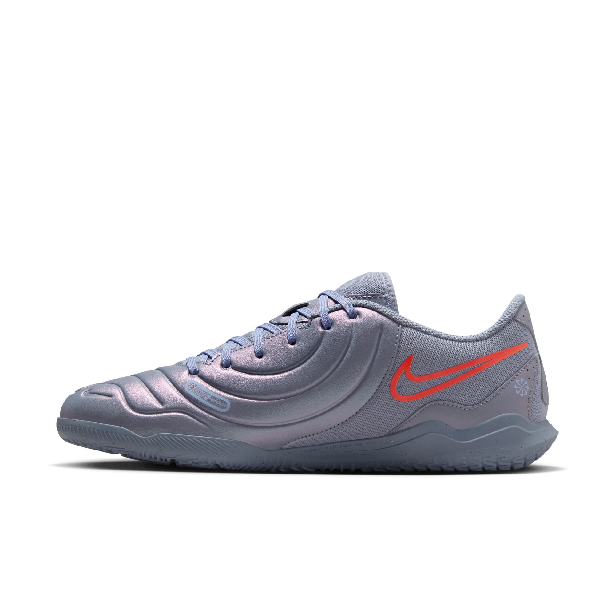 grey indoor soccer shoes
