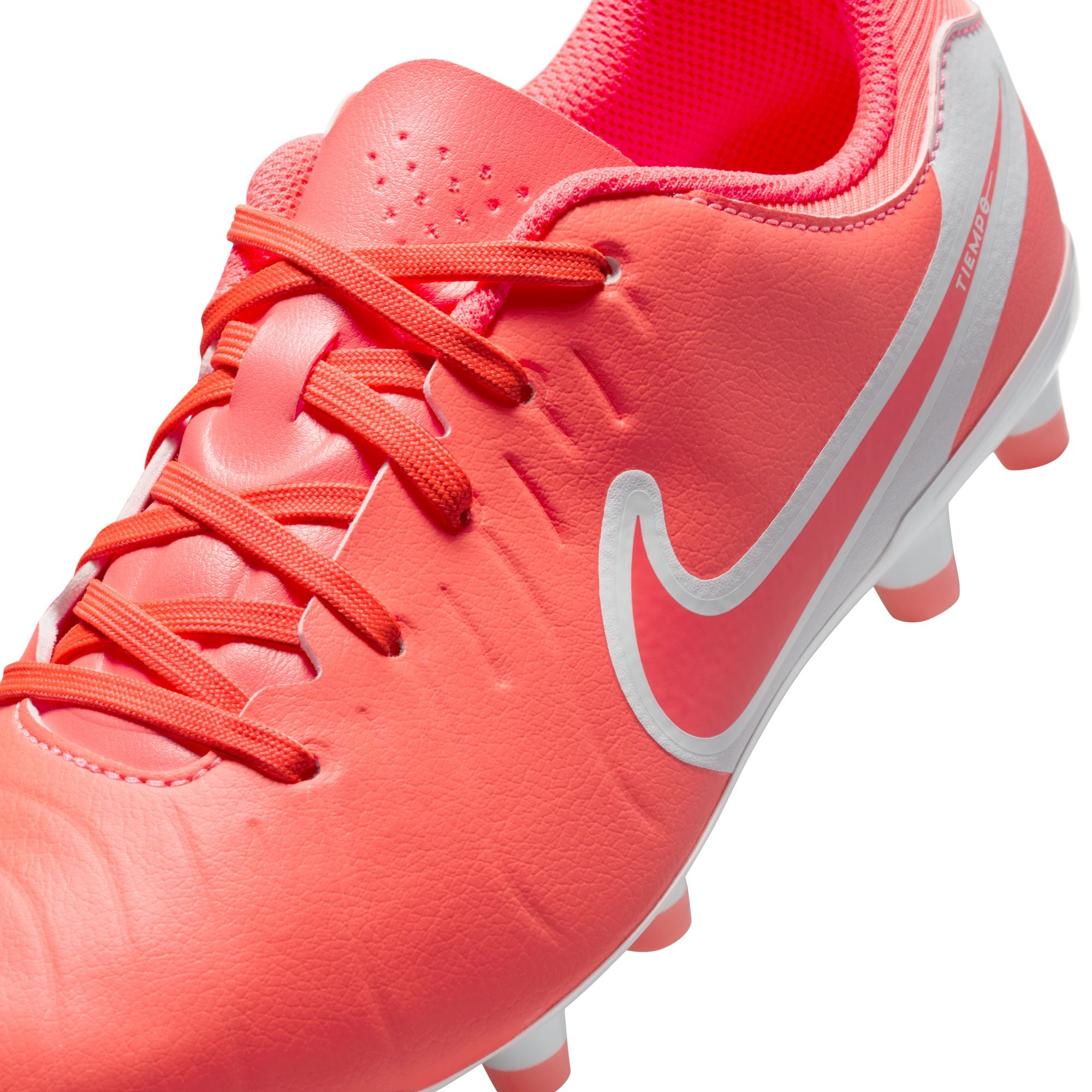 Nike Jr. Tiempo Legend 10 Academy Little/Big Kids' Multi-Ground Low-Top Soccer Cleats - DV4348-800-NIKE by Nike | Available at Niky's Sports