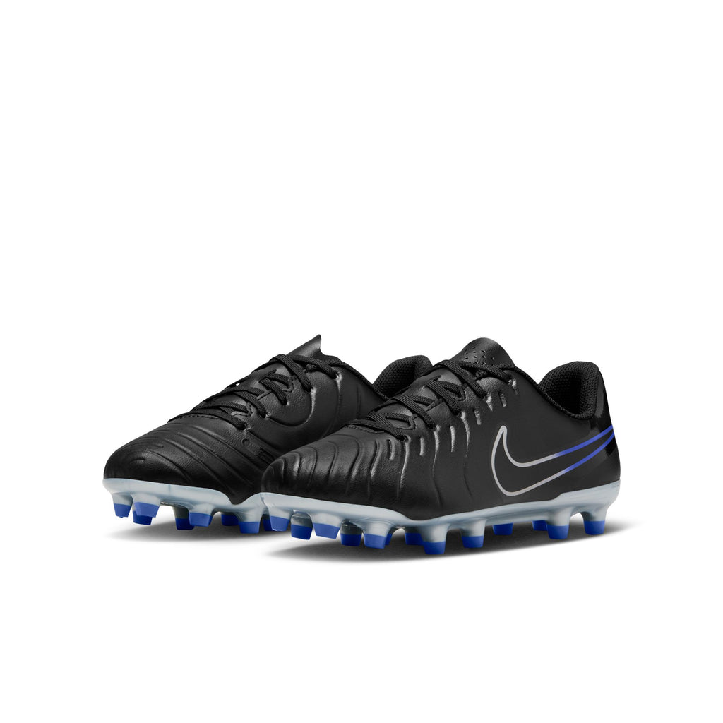 Nike Jr. Tiempo Legend 10 Club Little/Big Kids' Multi-Ground Low-Top Soccer Cleats - DV4352-040-NIKE by Nike | Available at Niky's Sports