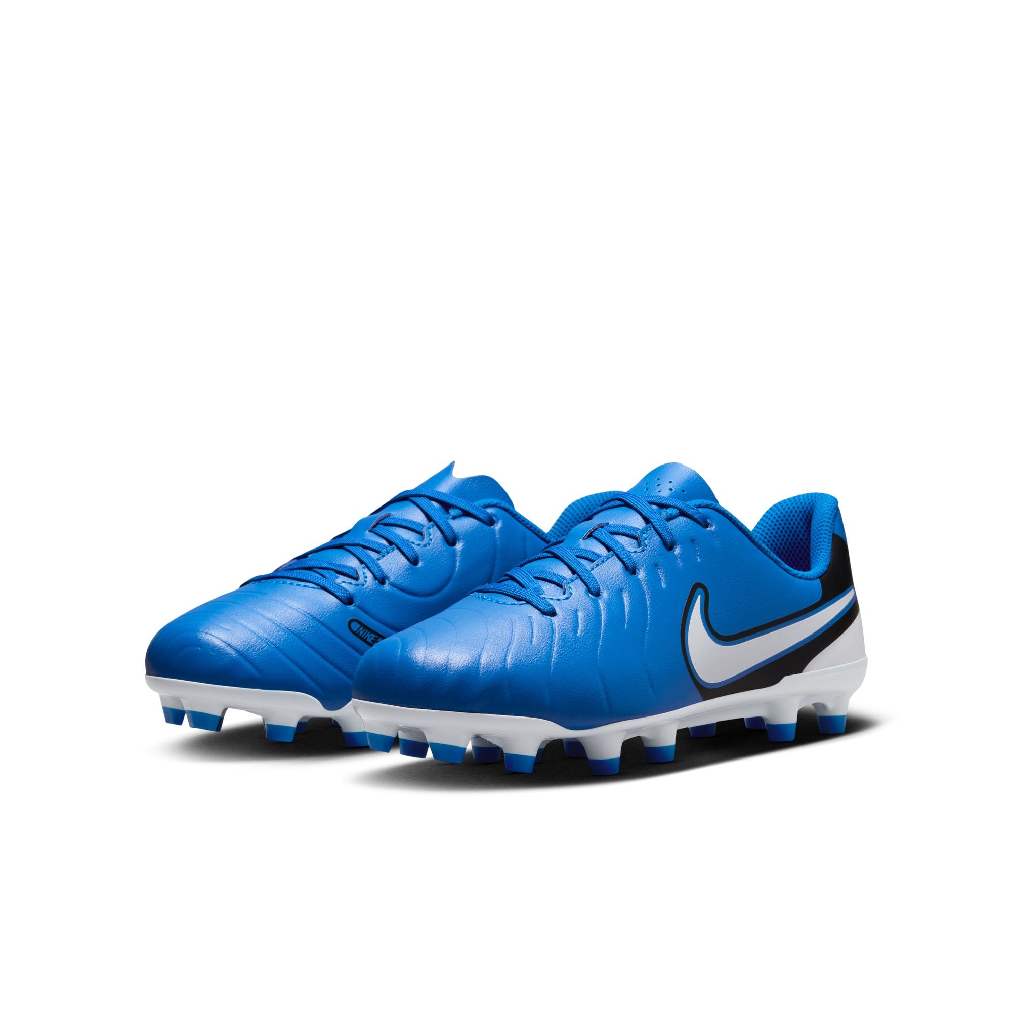 Nike Jr. Tiempo Legend 10 Club Little/Big Kids' Multi-Ground Low-Top Soccer Cleats - DV4352-400-NIKE by Nike | Available at Niky's Sports