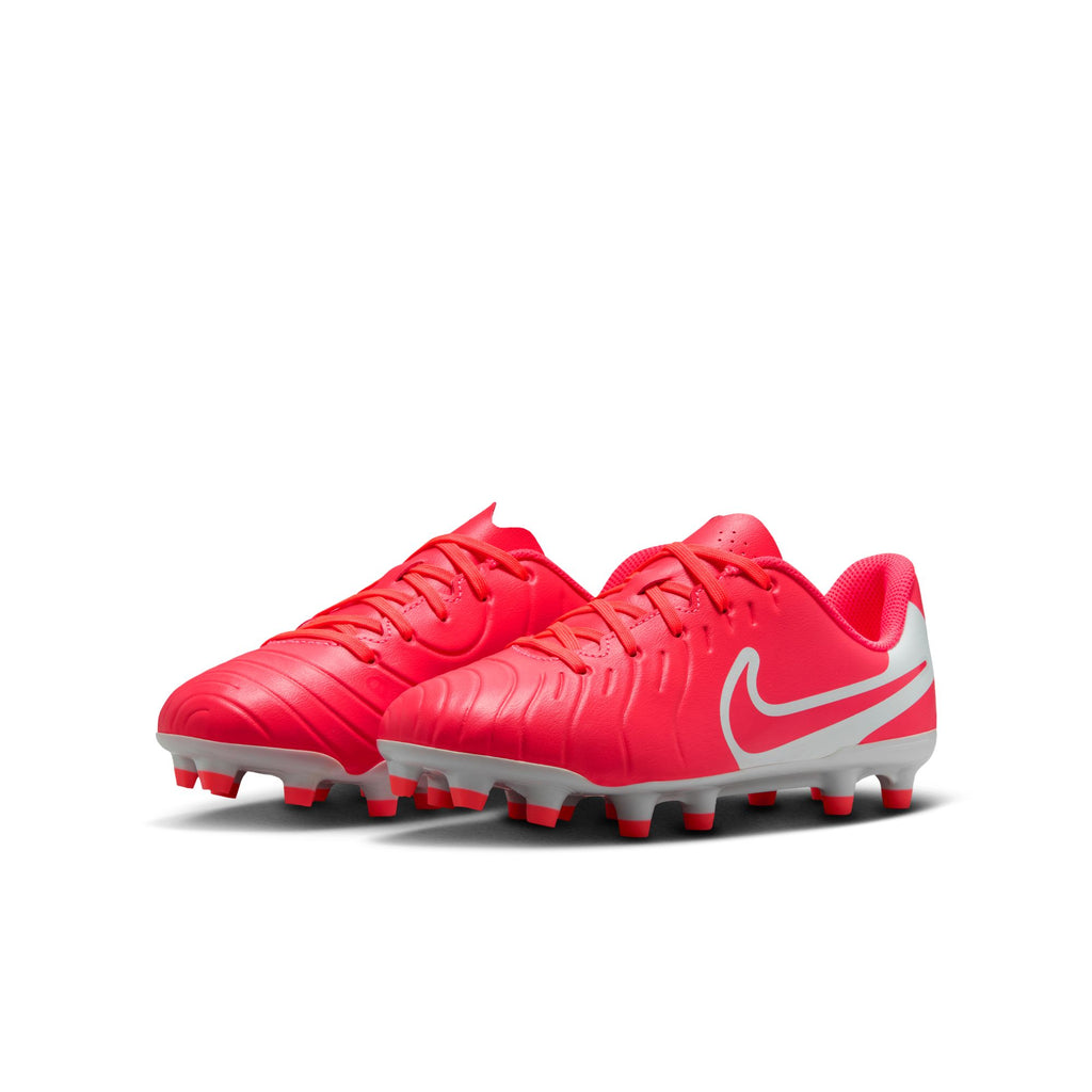 Nike Jr. Tiempo Legend 10 Club Little/Big Kids' Multi-Ground Low-Top Soccer Cleats - DV4352-800-NIKE by Nike | Available at Niky's Sports