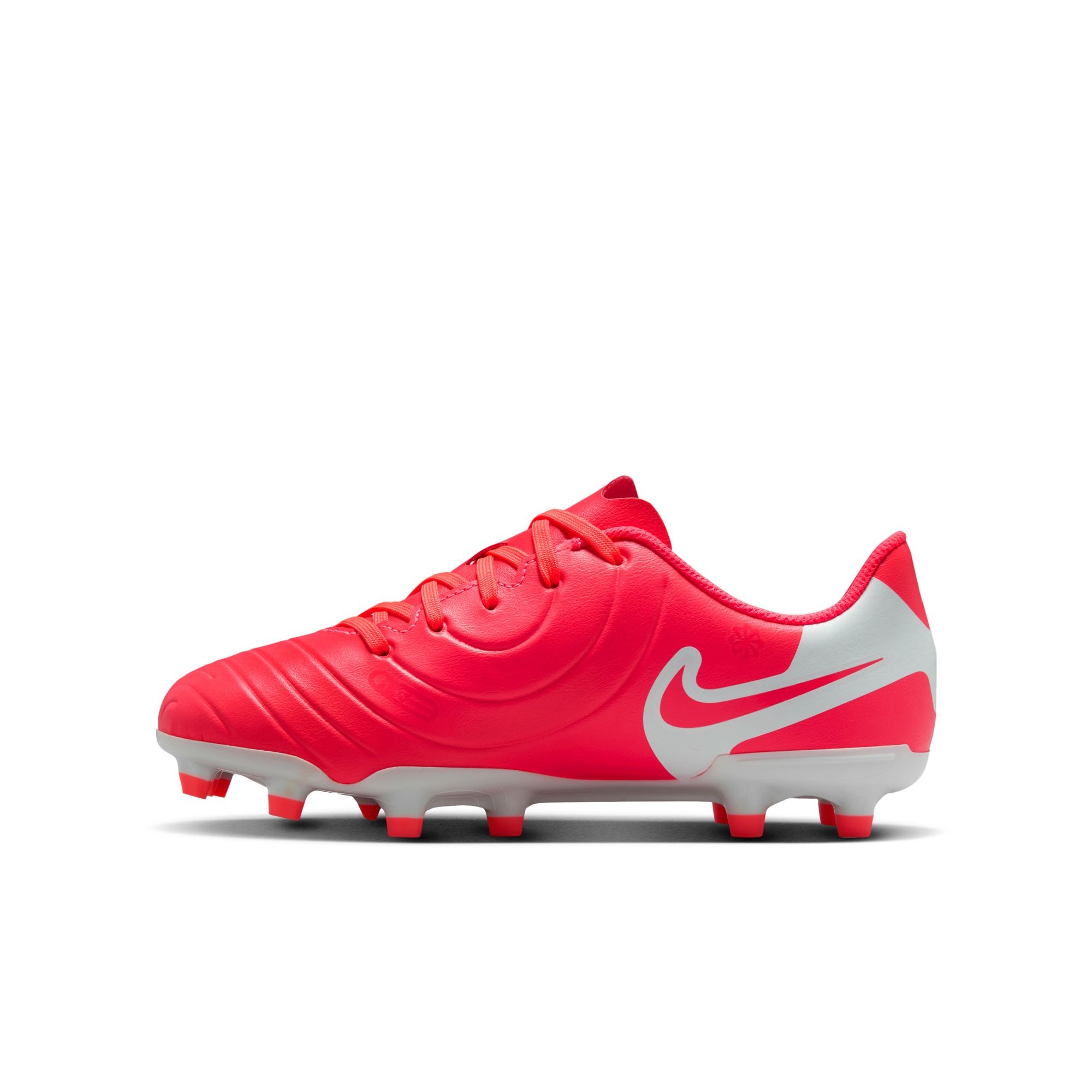 Nike Jr. Tiempo Legend 10 Club Little/Big Kids' Multi-Ground Low-Top Soccer Cleats - DV4352-800-NIKE by Nike | Available at Niky's Sports
