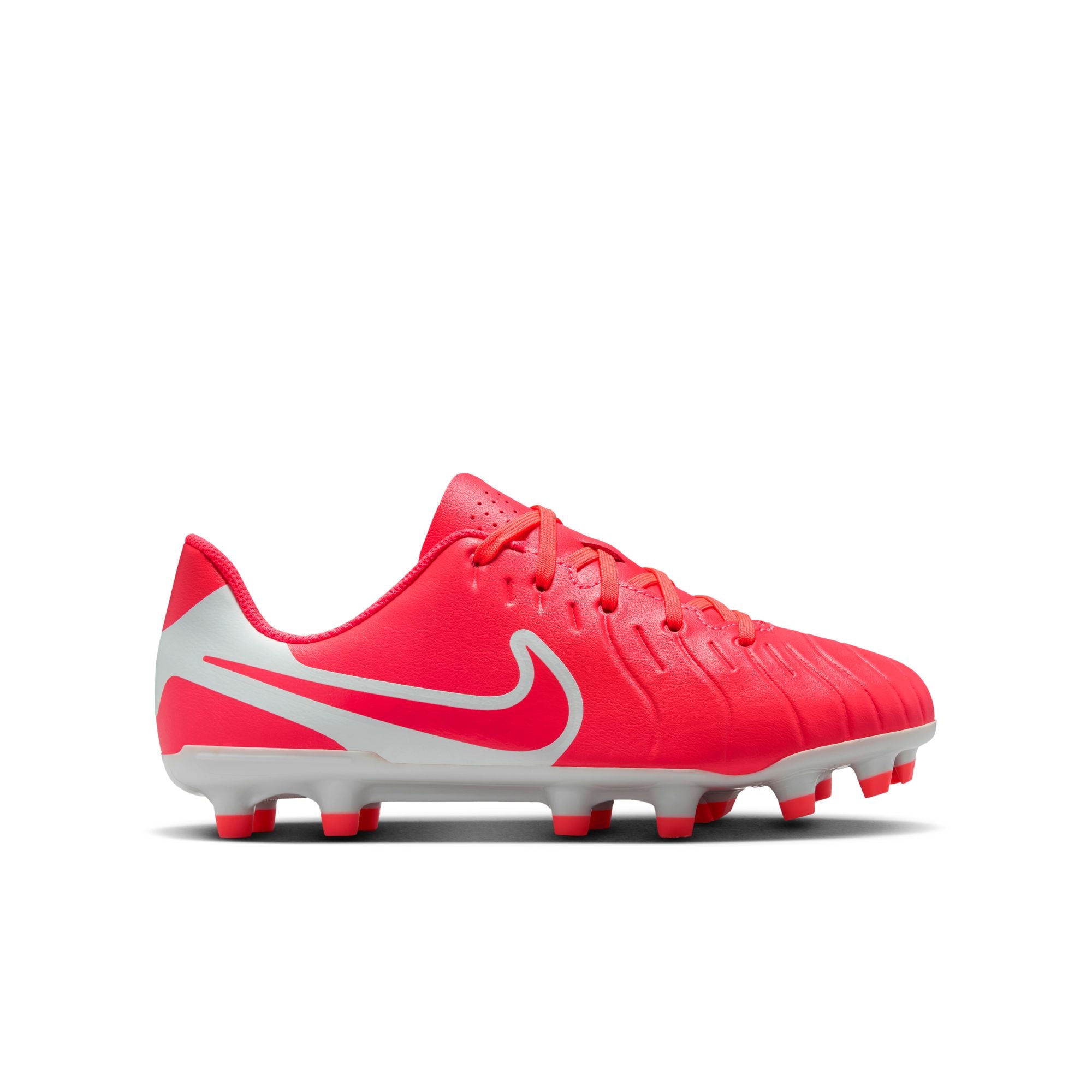Nike Jr. Tiempo Legend 10 Club Little/Big Kids' Multi-Ground Low-Top Soccer Cleats - DV4352-800-NIKE by Nike | Available at Niky's Sports