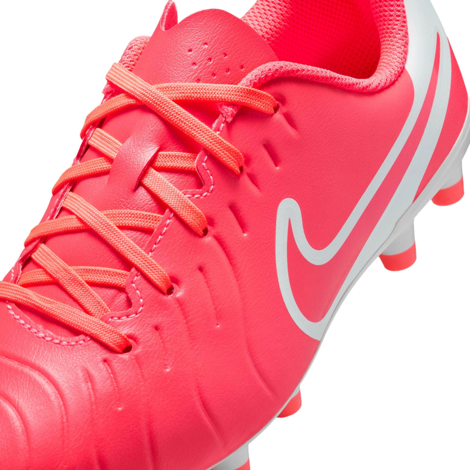 Nike Jr. Tiempo Legend 10 Club Little/Big Kids' Multi-Ground Low-Top Soccer Cleats - DV4352-800-NIKE by Nike | Available at Niky's Sports