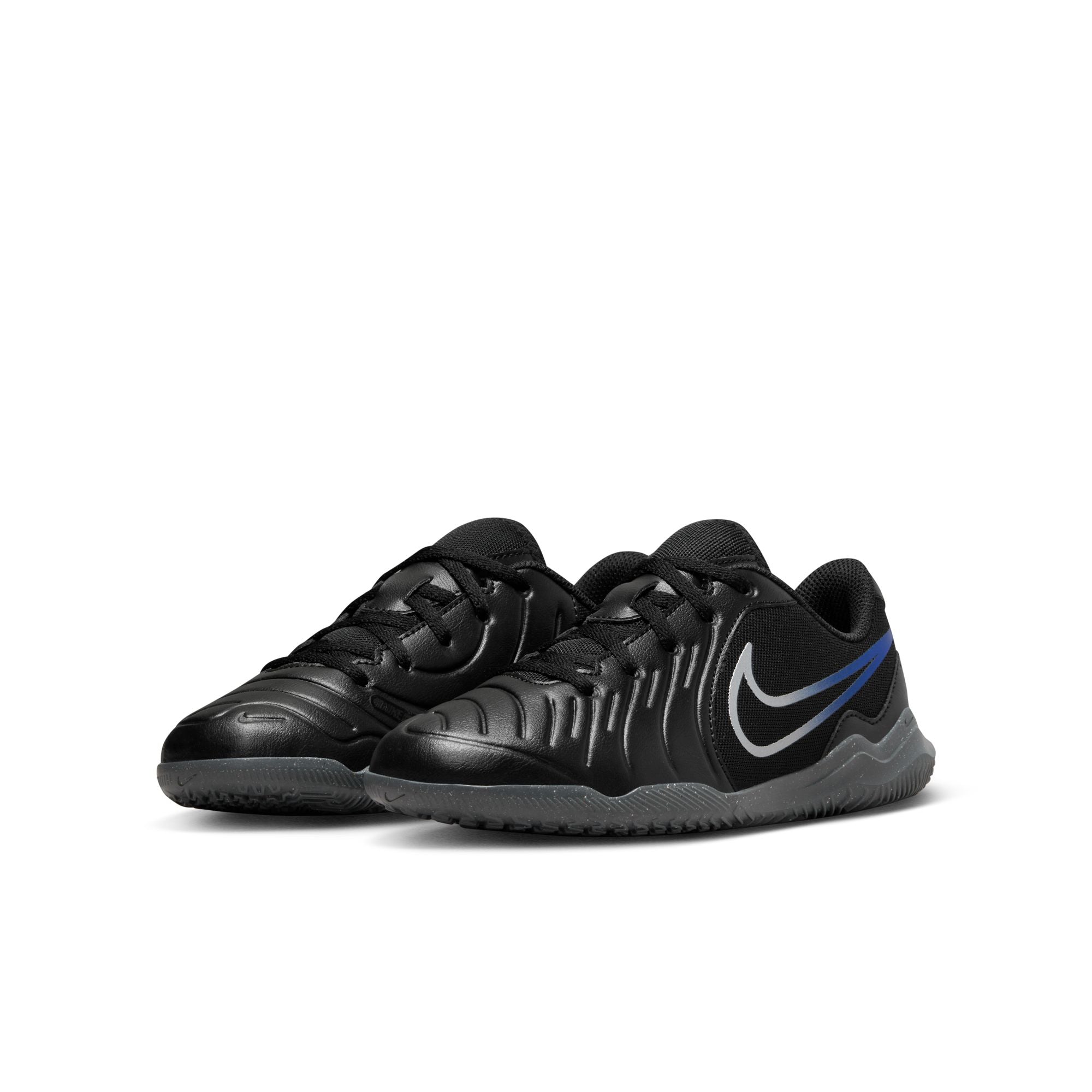 Nike Jr. Tiempo Legend 10 Club Little/Big Kids' Indoor/Court Soccer Shoes - DV4354-040-NIKE by Nike | Available at Niky's Sports