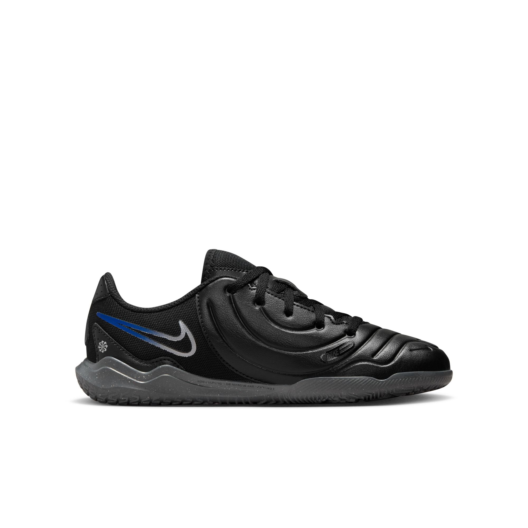 Nike Jr. Tiempo Legend 10 Club Little/Big Kids' Indoor/Court Soccer Shoes - DV4354-040-NIKE by Nike | Available at Niky's Sports