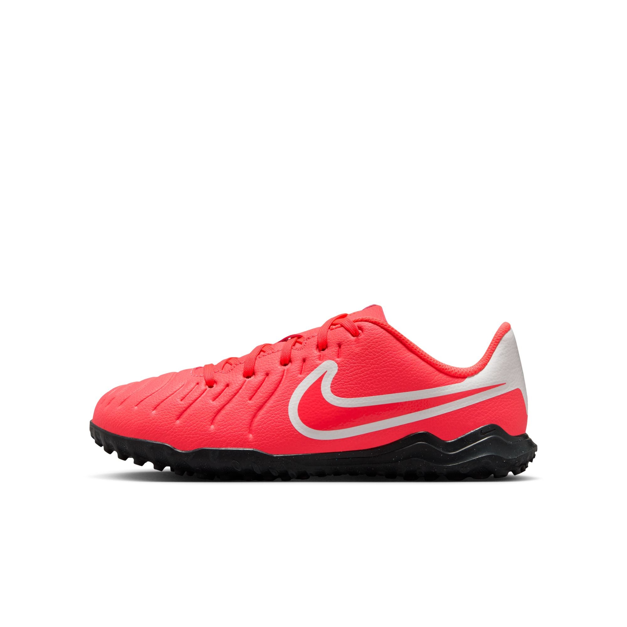 Nike Jr. Tiempo Legend 10 Club Little/Big Kids' Turf Low-Top Soccer Shoes - DV4355-800-NIKE by Nike | Available at Niky's Sports