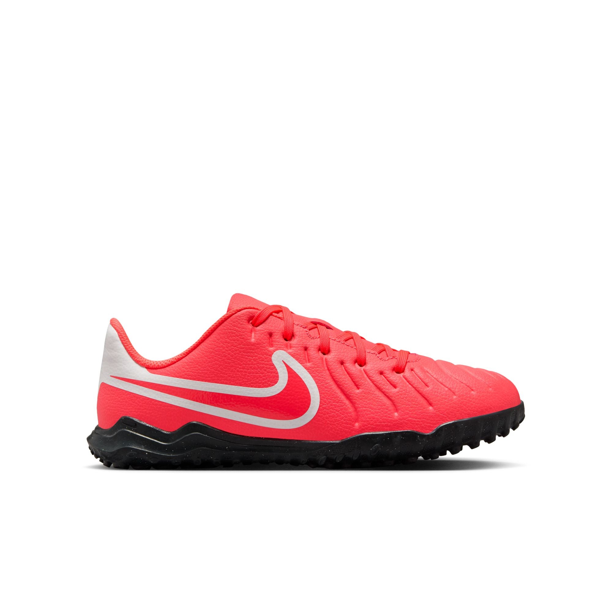 Nike Jr. Tiempo Legend 10 Club Little/Big Kids' Turf Low-Top Soccer Shoes - DV4355-800-NIKE by Nike | Available at Niky's Sports