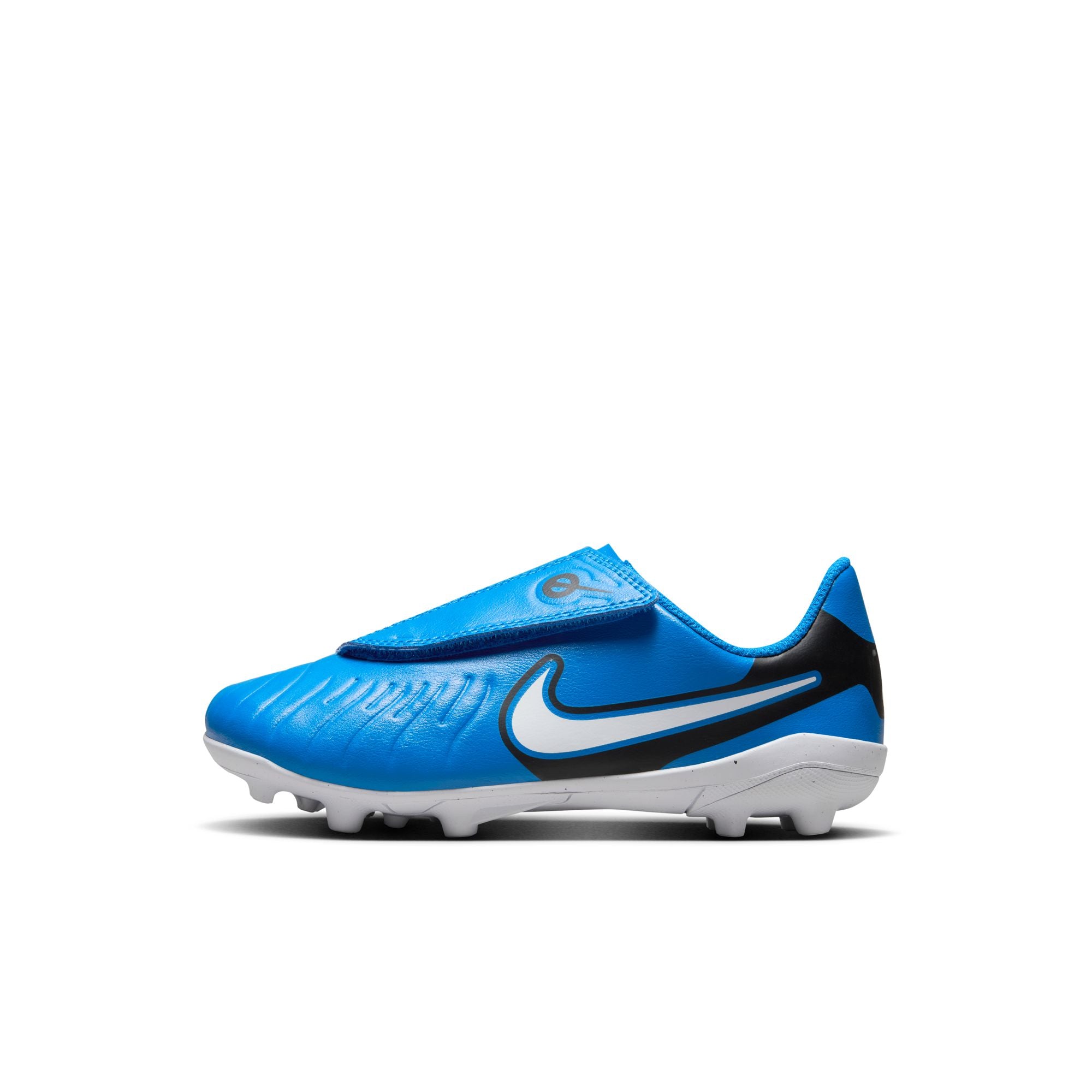 Nike Jr. Tiempo Legend 10 Club Little Kids' Multi-Ground Low Top Soccer Cleats - DV4356-400-NIKE by Nike | Available at Niky's Sports