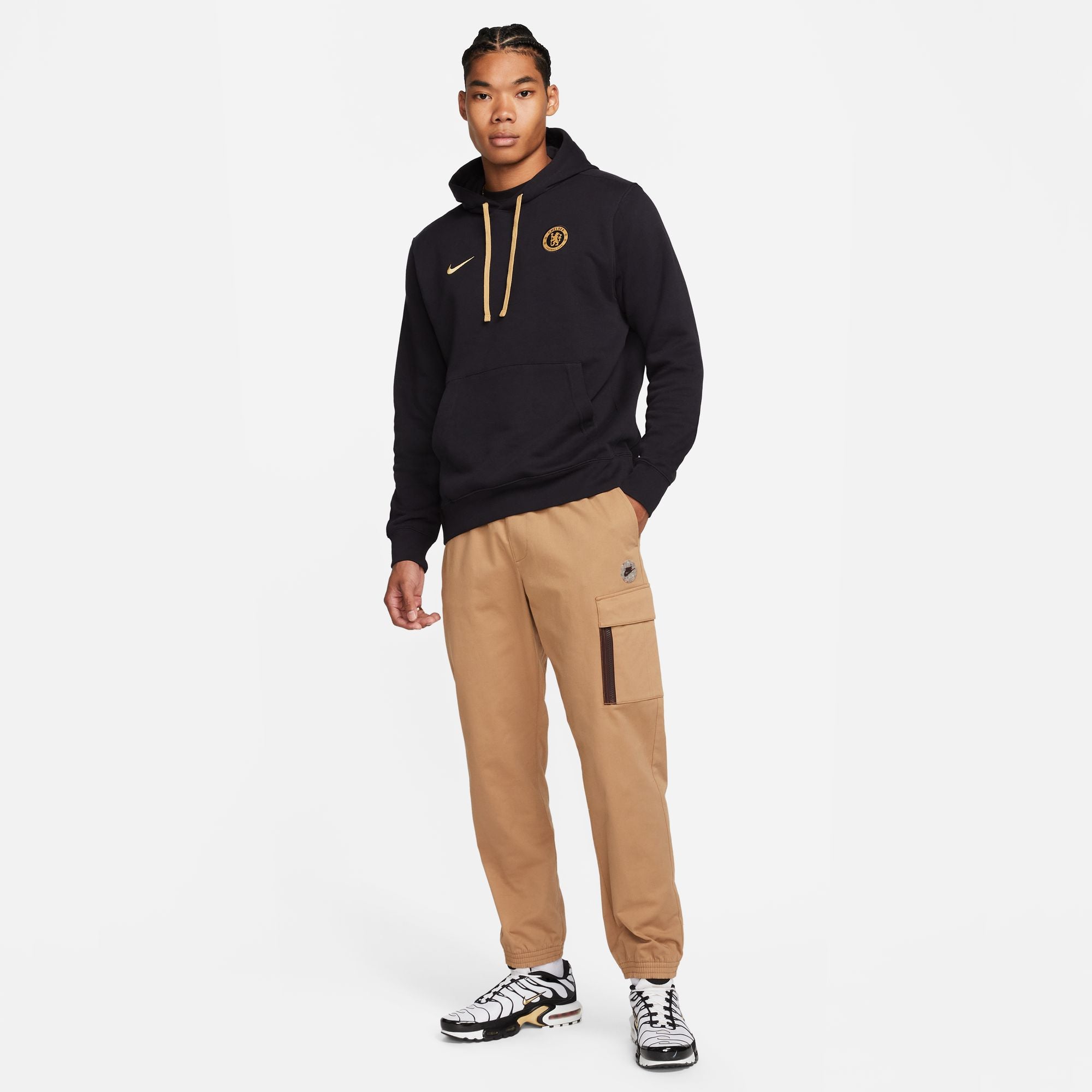 Nike Chelsea FC Club Fleece Men's Pullover Hoodie - DV4599-426-NIKE by Nike | Available at Niky's Sports