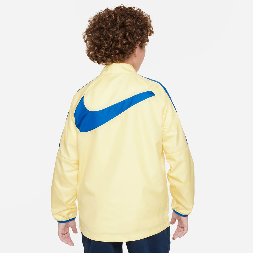 Nike Club America Repel Academy AWF Big Kids' Soccer Jacket - DV4724-706-NIKE by Nike | Available at Niky's Sports