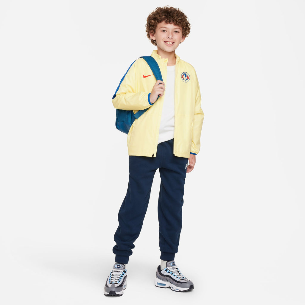 Nike Club America Repel Academy AWF Big Kids' Soccer Jacket - DV4724-706-NIKE by Nike | Available at Niky's Sports