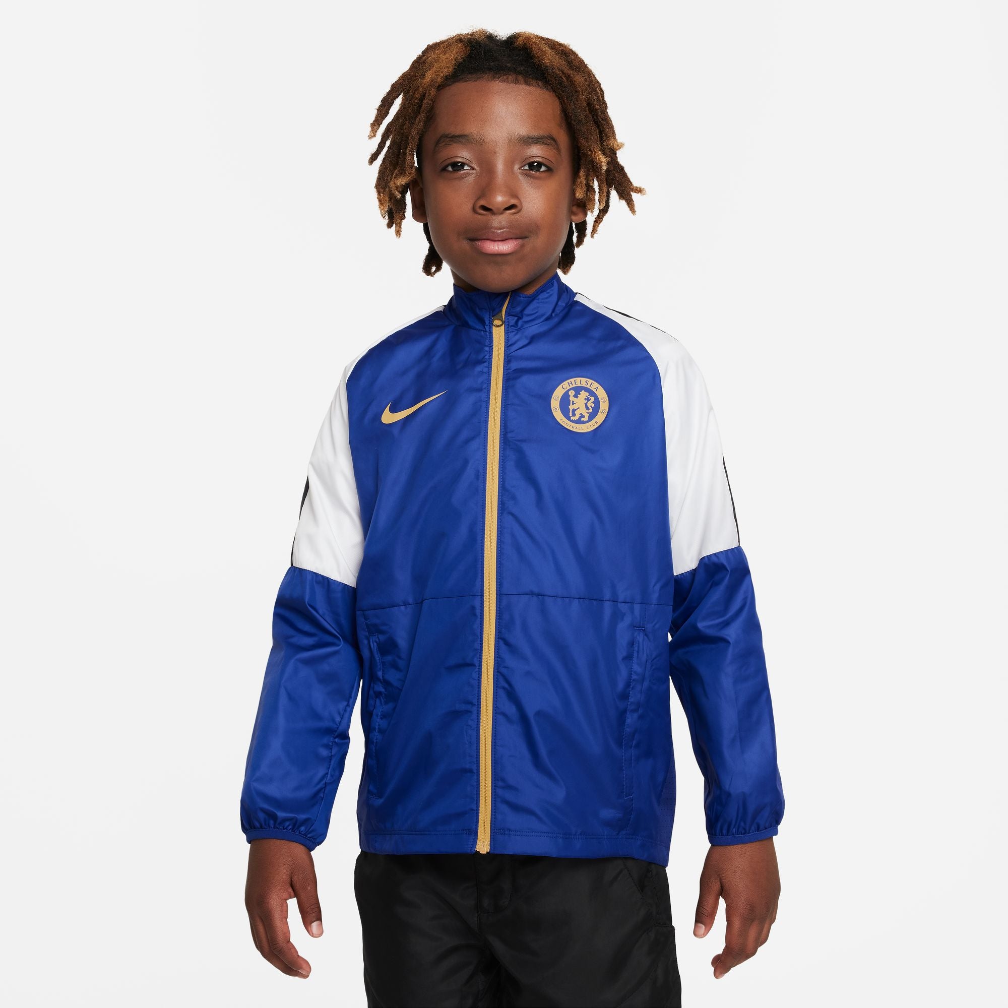 Nike Chelsea FC Repel Academy AWF Big Kids' Full-Zip Soccer Jacket