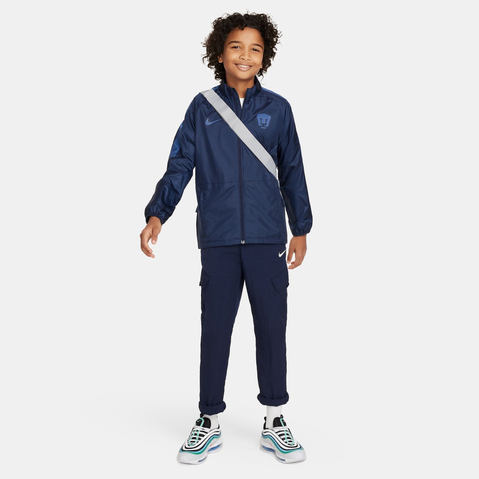 Nike Pumas UNAM Repel Academy AWF Big Kids' Soccer Jacket - DV4727-451-NIKE by Nike | Available at Niky's Sports